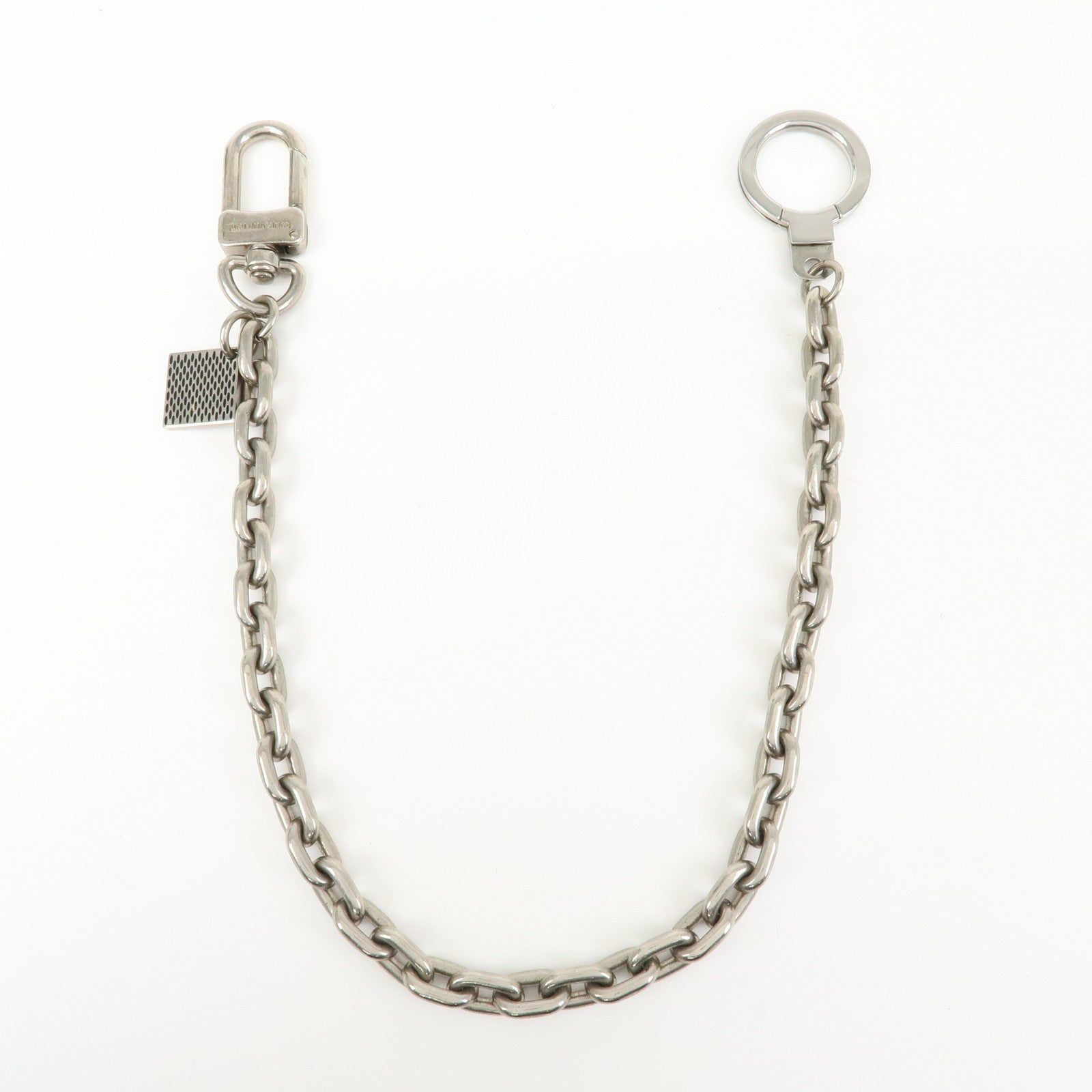 Louis Vuitton Chaine Ancre XL Bag Charm Key Holder Silver M65758