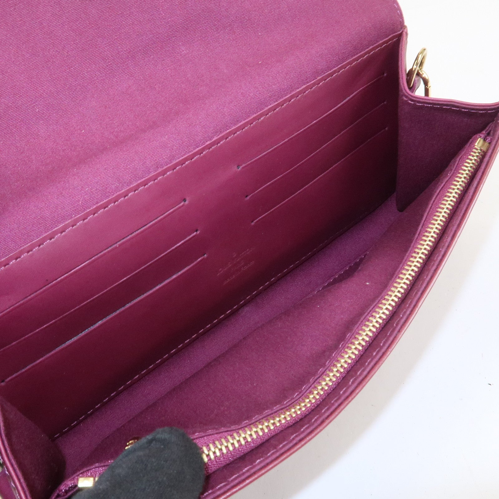 Louis Vuitton Monogram Vernis Sunset Boulevard Hand Bag M93571