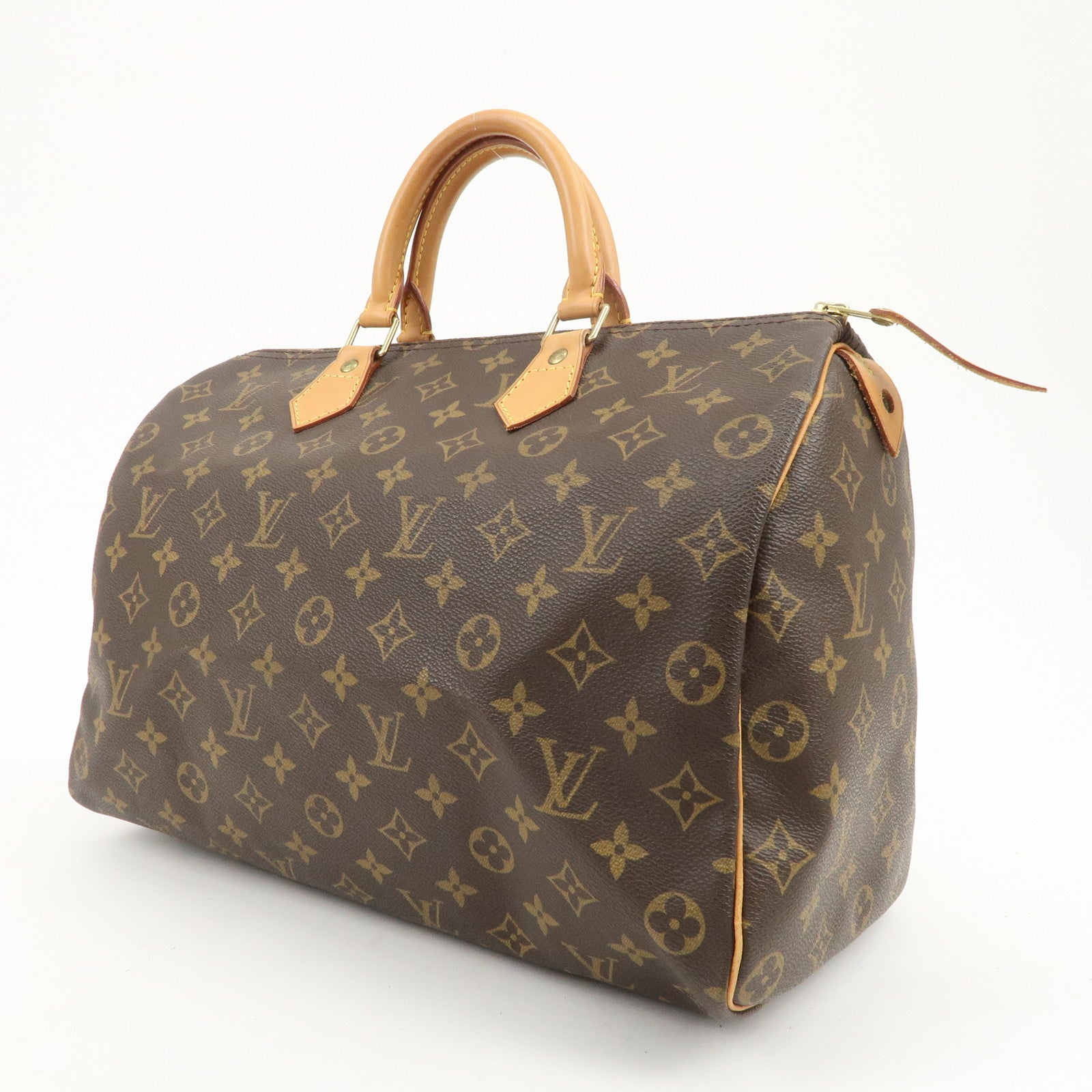 Louis Vuitton Monogram Speedy 35 Boston Bag Hand Bag M41524