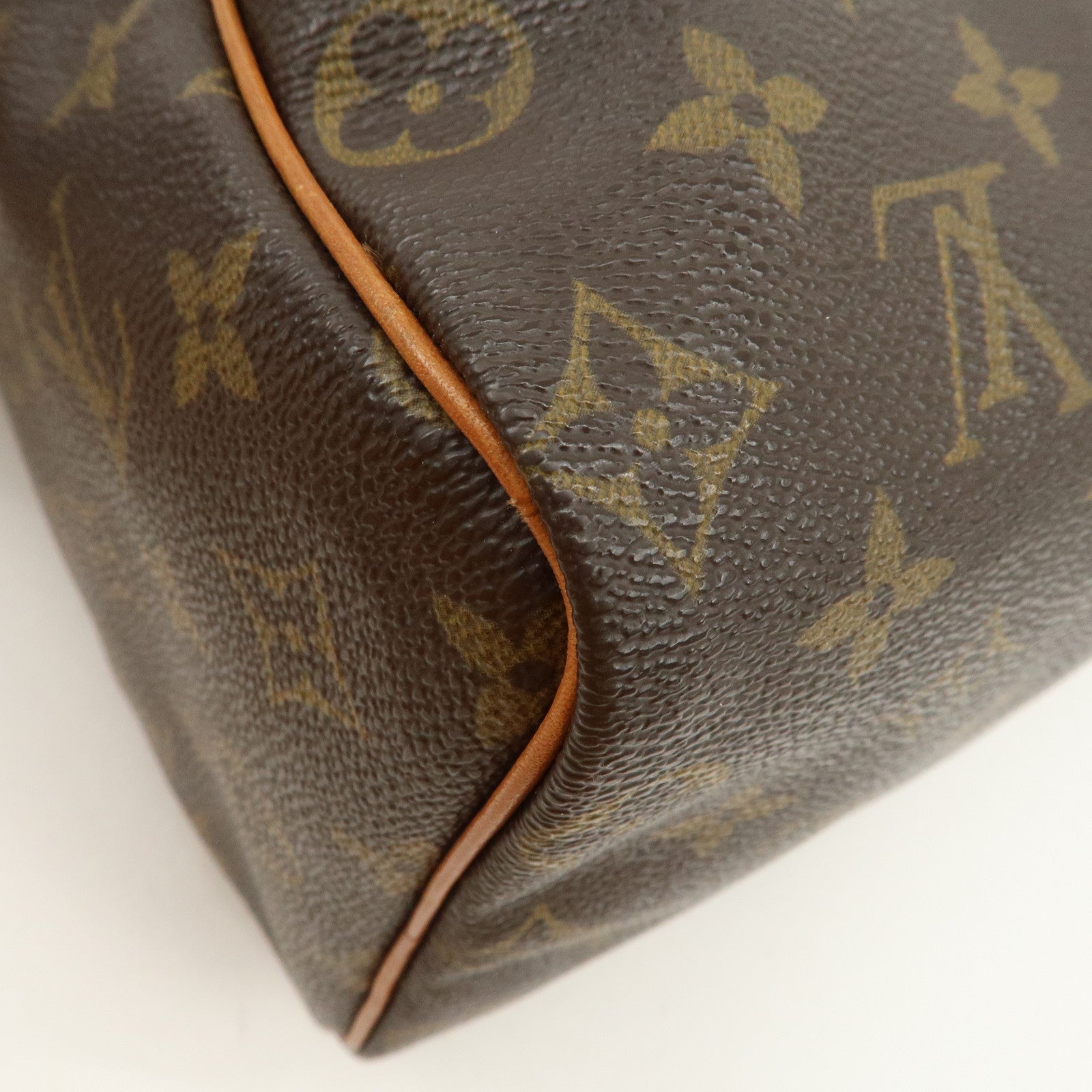 Louis Vuitton Monogram Speedy 25 Boston Bag Hand Bag Brown M41528