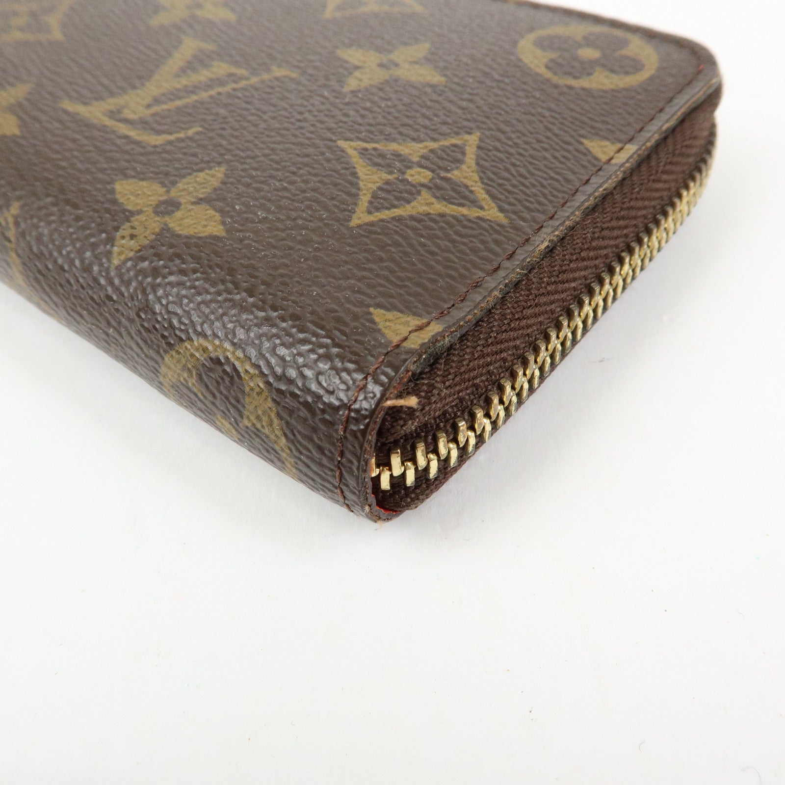Louis Vuitton Monogram Portefeuille Clemence Zippy Wallet M60743
