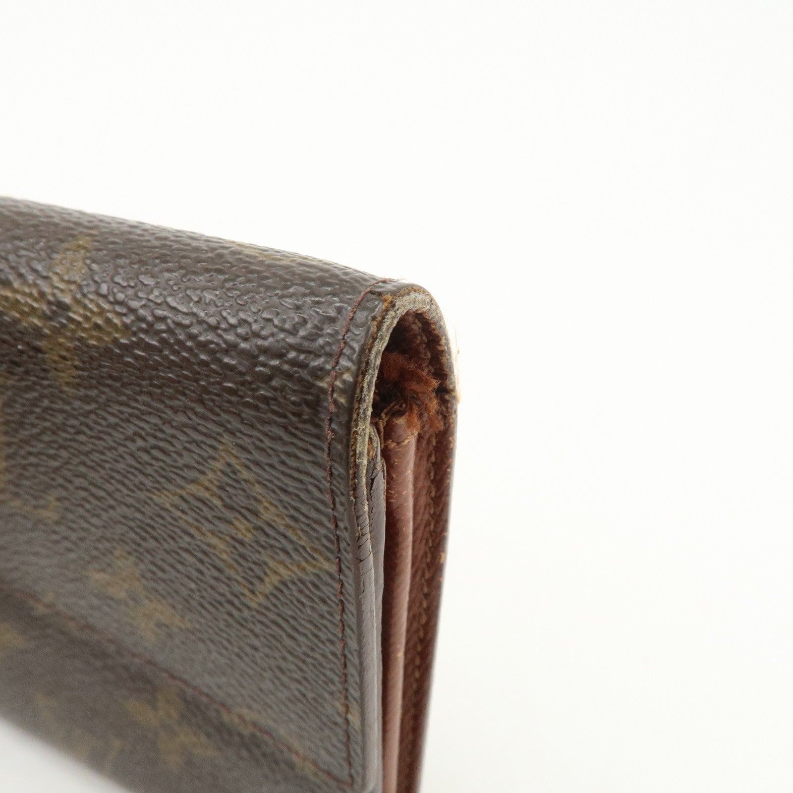 Louis Vuitton Monogram Epi Leather Set of 3 Long Wallet Brown Black