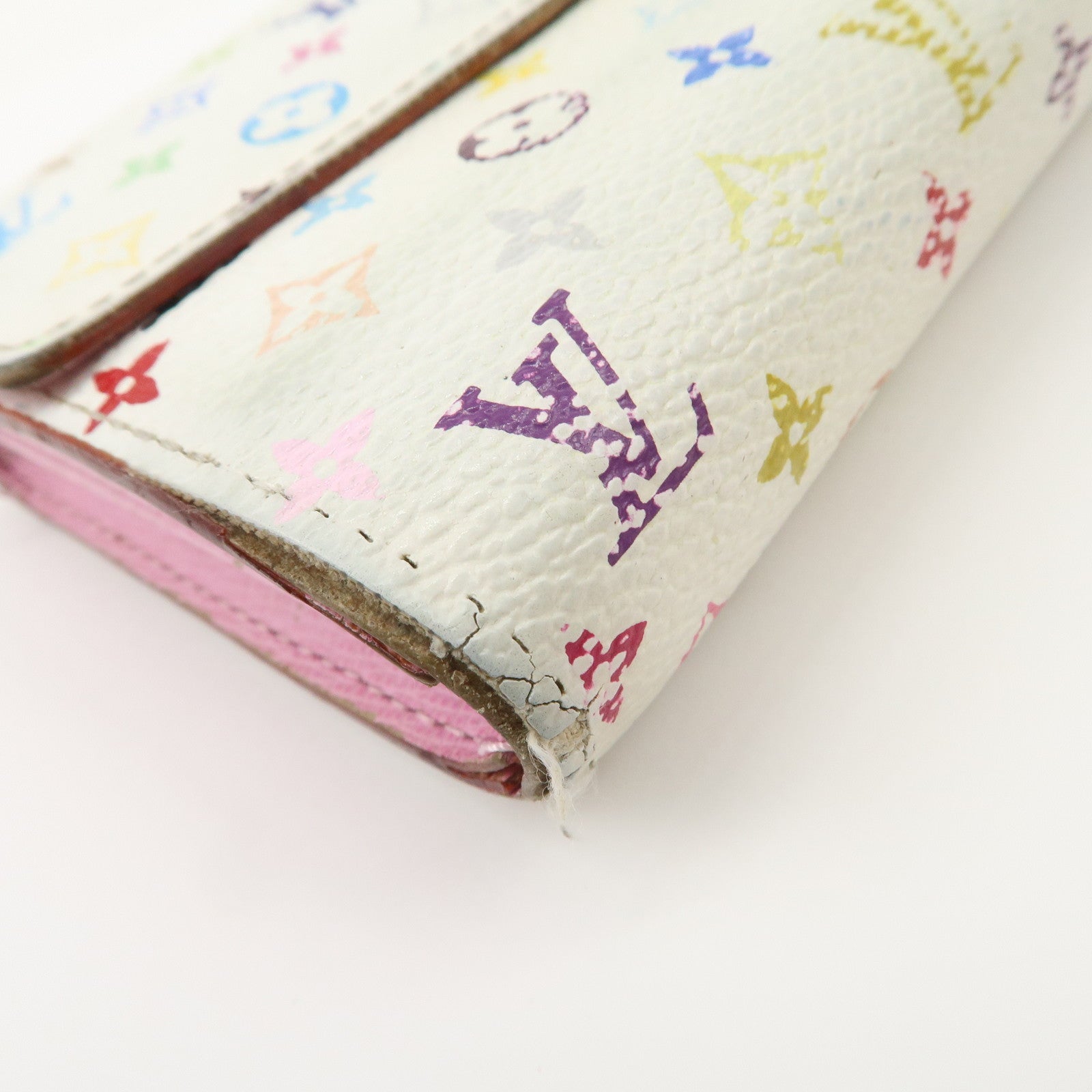 Louis Vuitton Monogram Set of 2 Long Wallet M61725 M93744 Used