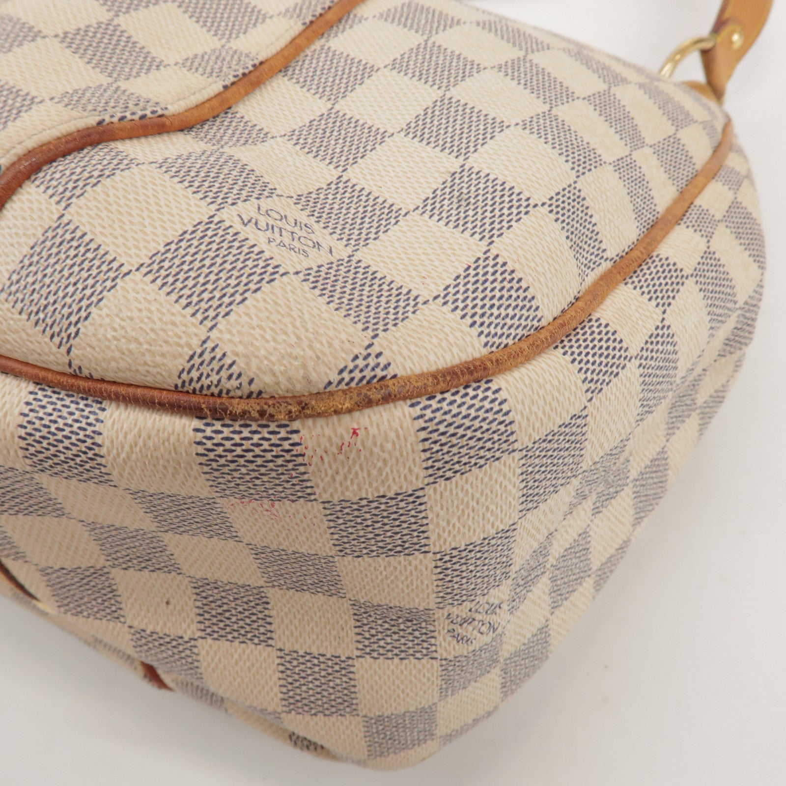 Louis Vuitton Damier Azur Canvas Galliera PM Shoulder Bag N55215