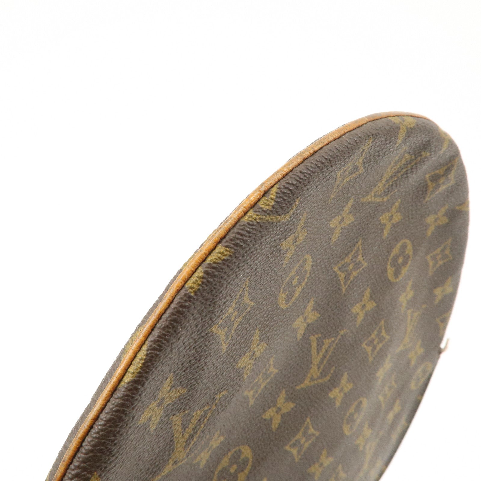 Louis Vuitton Monogram Canvas Leather Racket Case Brown Used