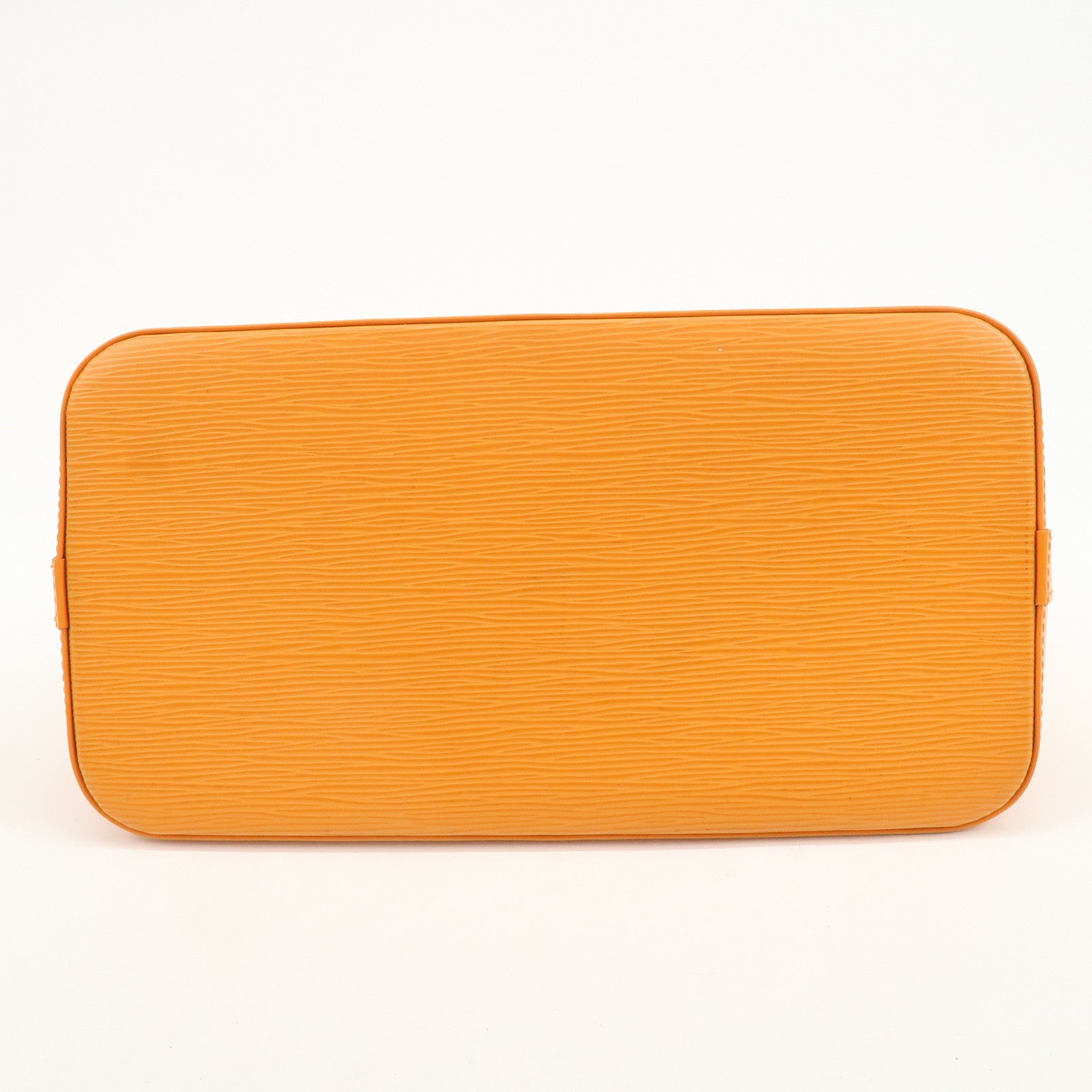Louis Vuitton Epi Leather Alma PM Hand Bag Mandarin Orange M5124H
