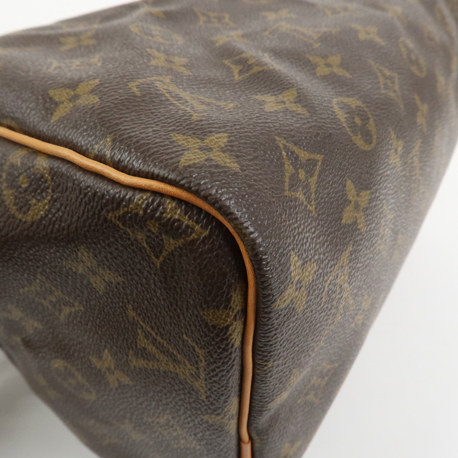 Louis Vuitton Monogram Speedy 30 Boston Bag Hand Bag Brown M41526