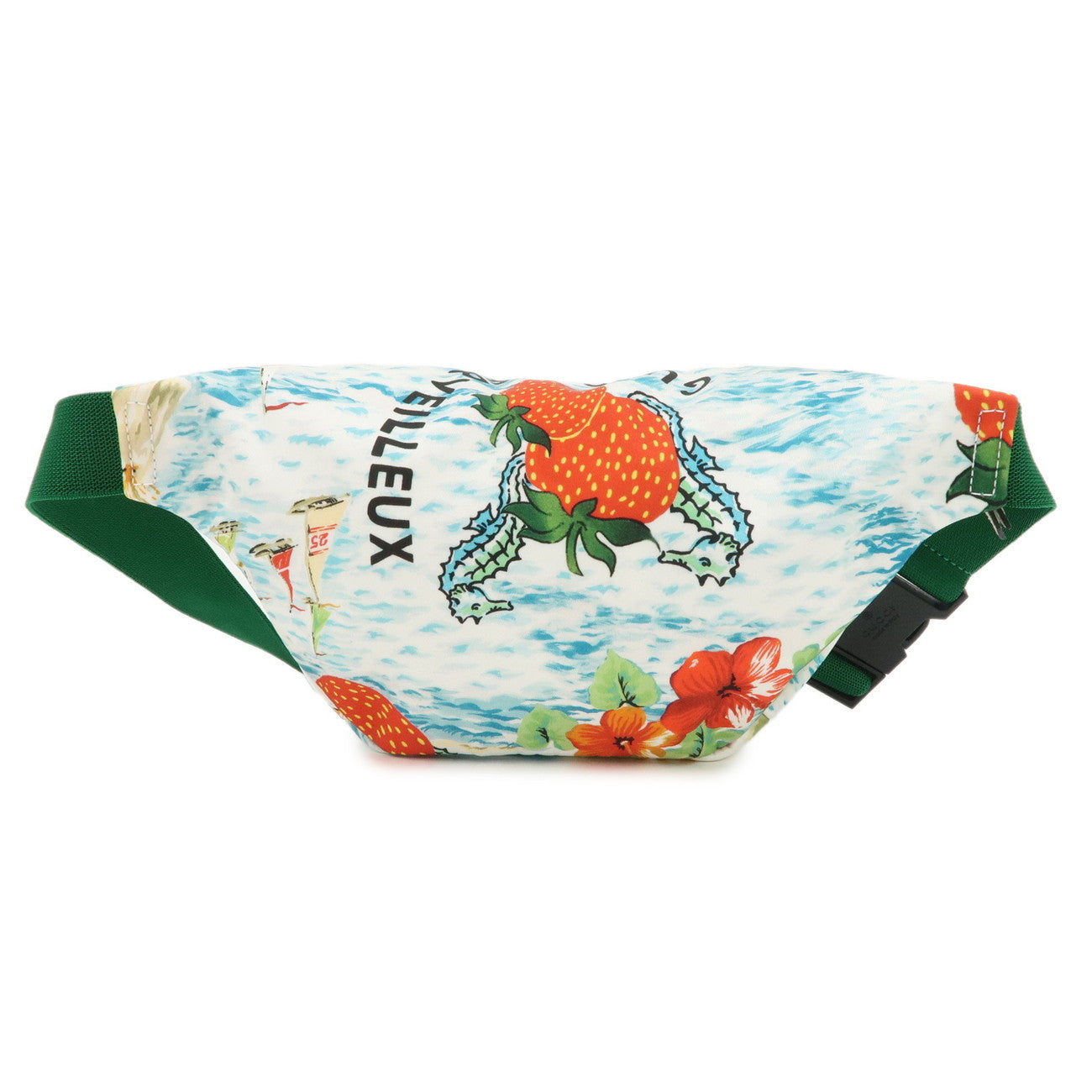 GUCCI Children's Body Bag Waist Bag Multicolor White Blue 502095