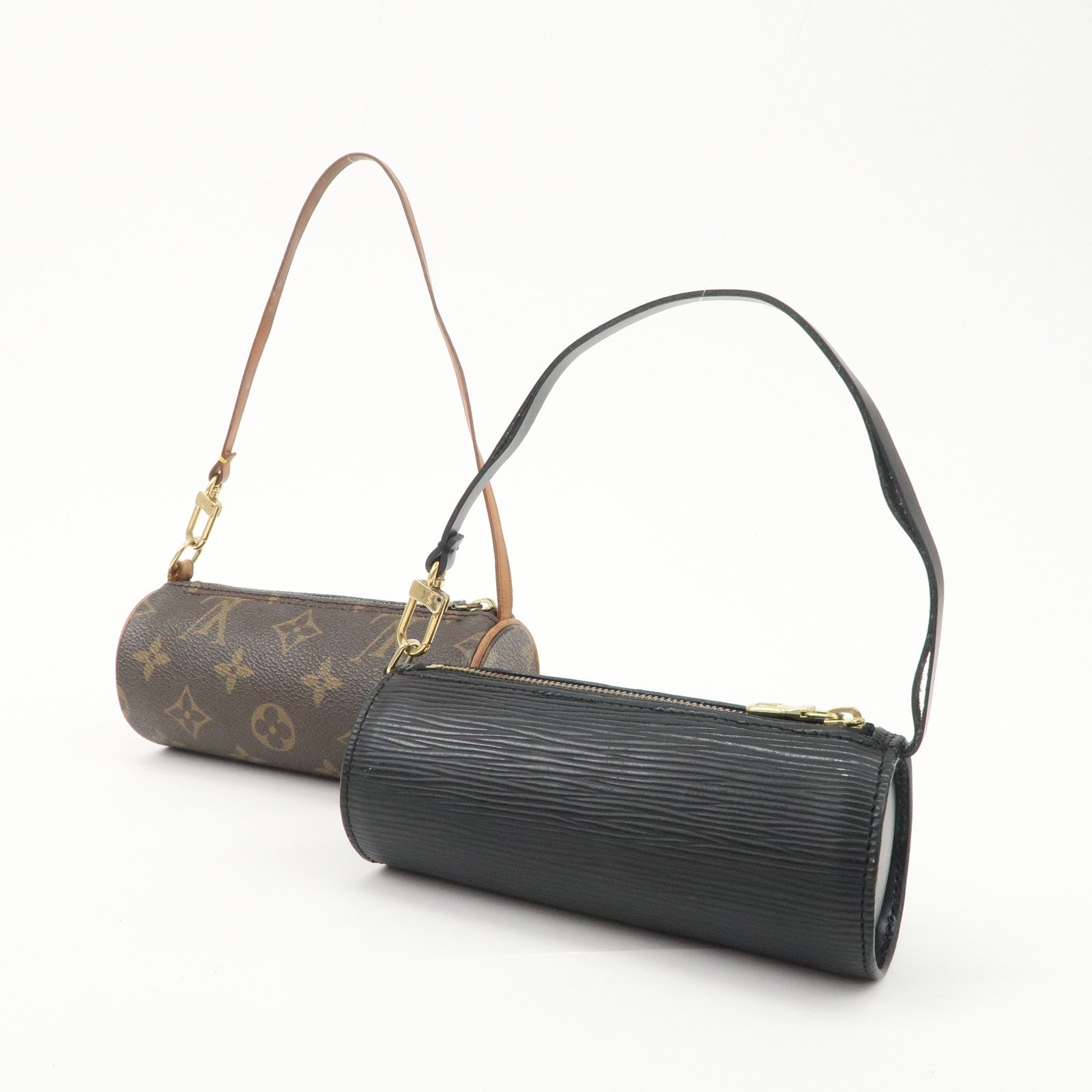 Louis Vuitton Monogram Epi Set of 2 Papillon Pouch for Papillon Bag Used