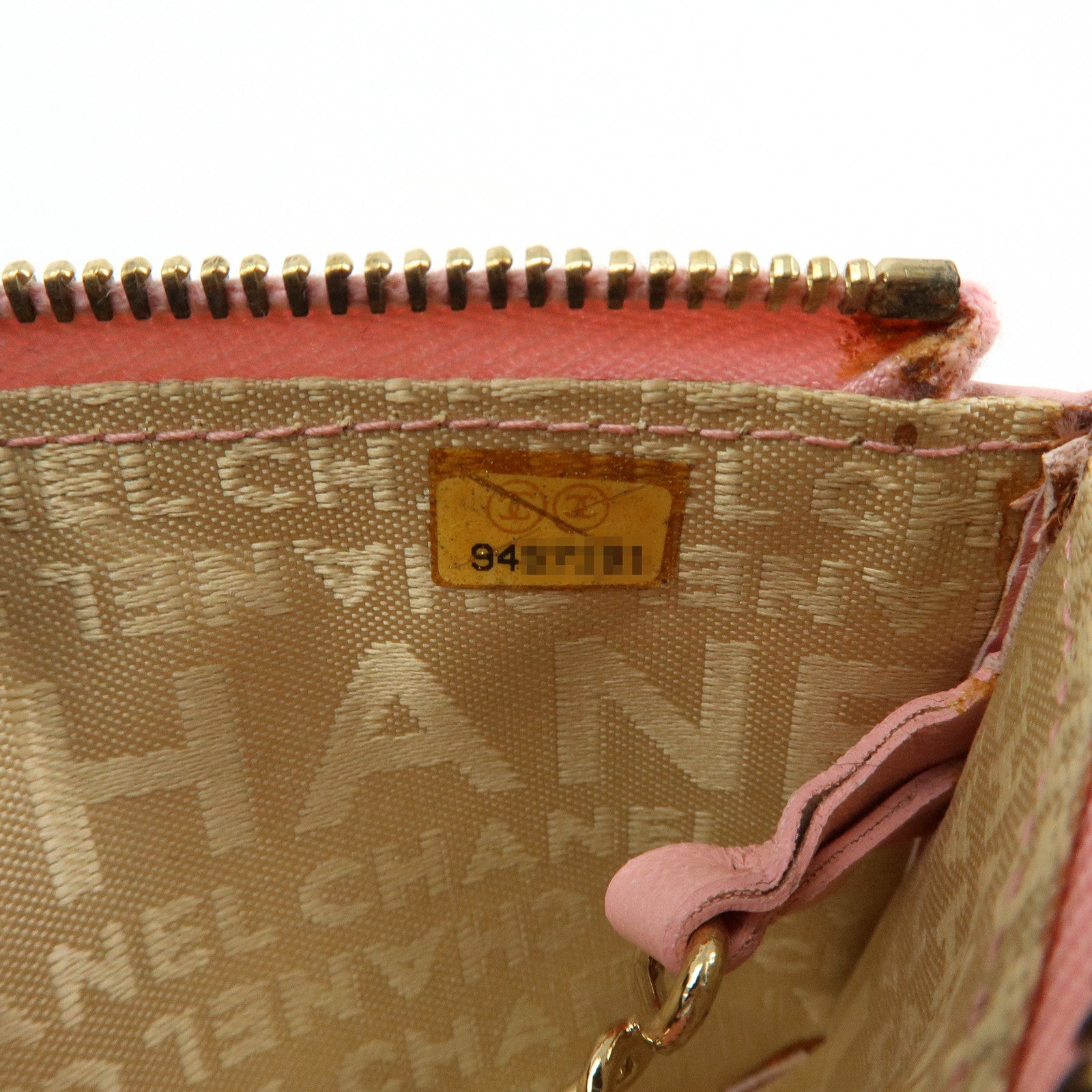 CHANEL Camellia Leather Key Case Coin Case Ginza Exclusive Pink