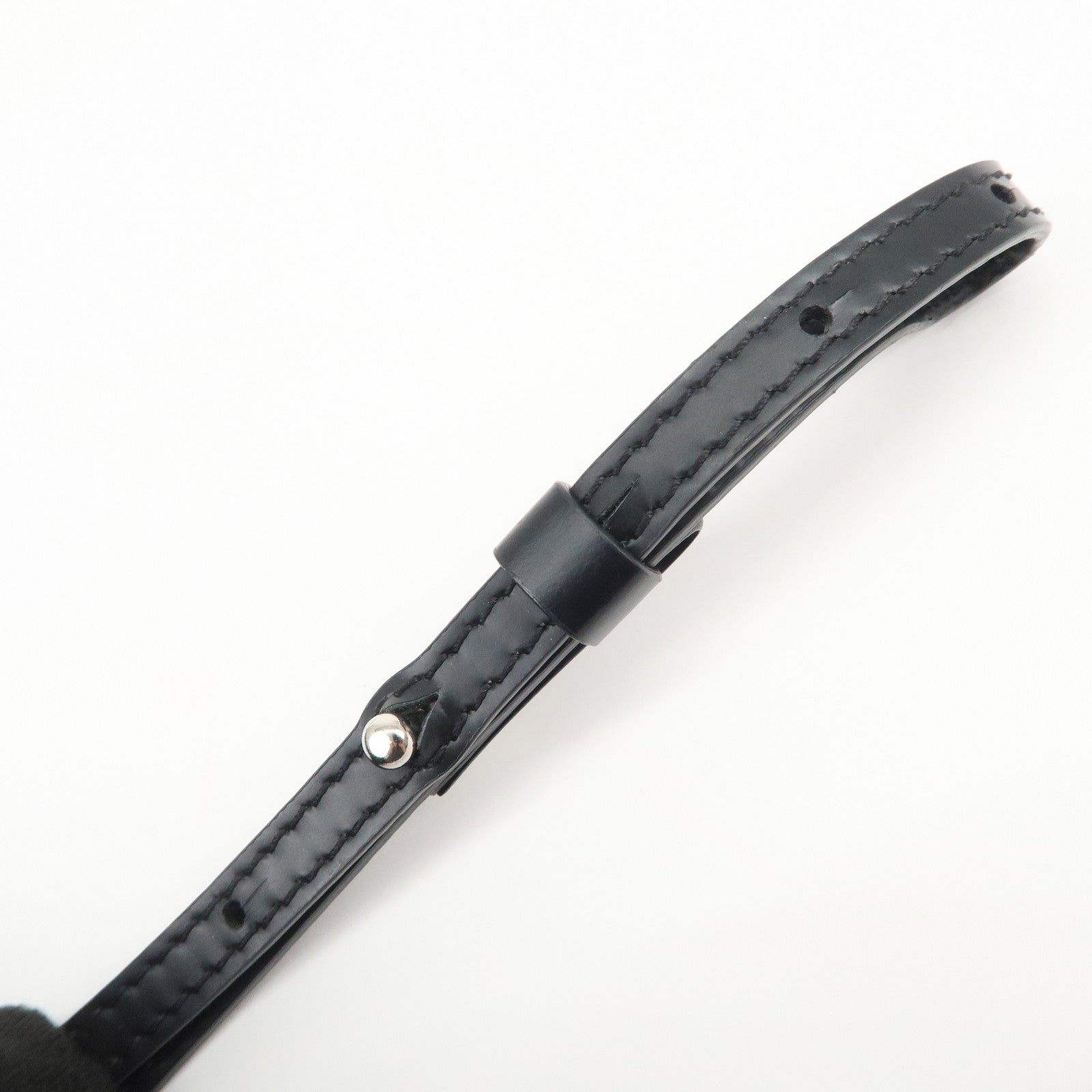 BALENCIAGA Navy Cabas XS Canvas Calf Skin 2Way Hand Bag 390346