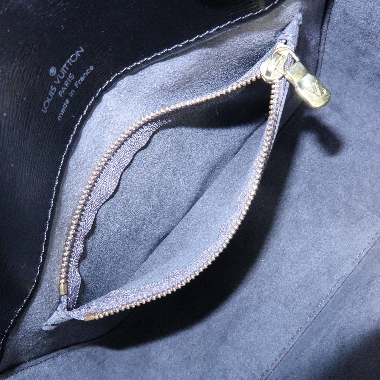 Louis Vuitton Epi Buci Shoulder Bag Hand Bag Noir M52202