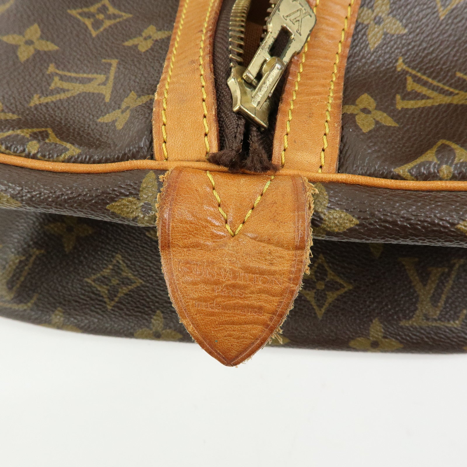 Louis Vuitton Monogram Sac Souple 55 Boston Bag Brown M41622