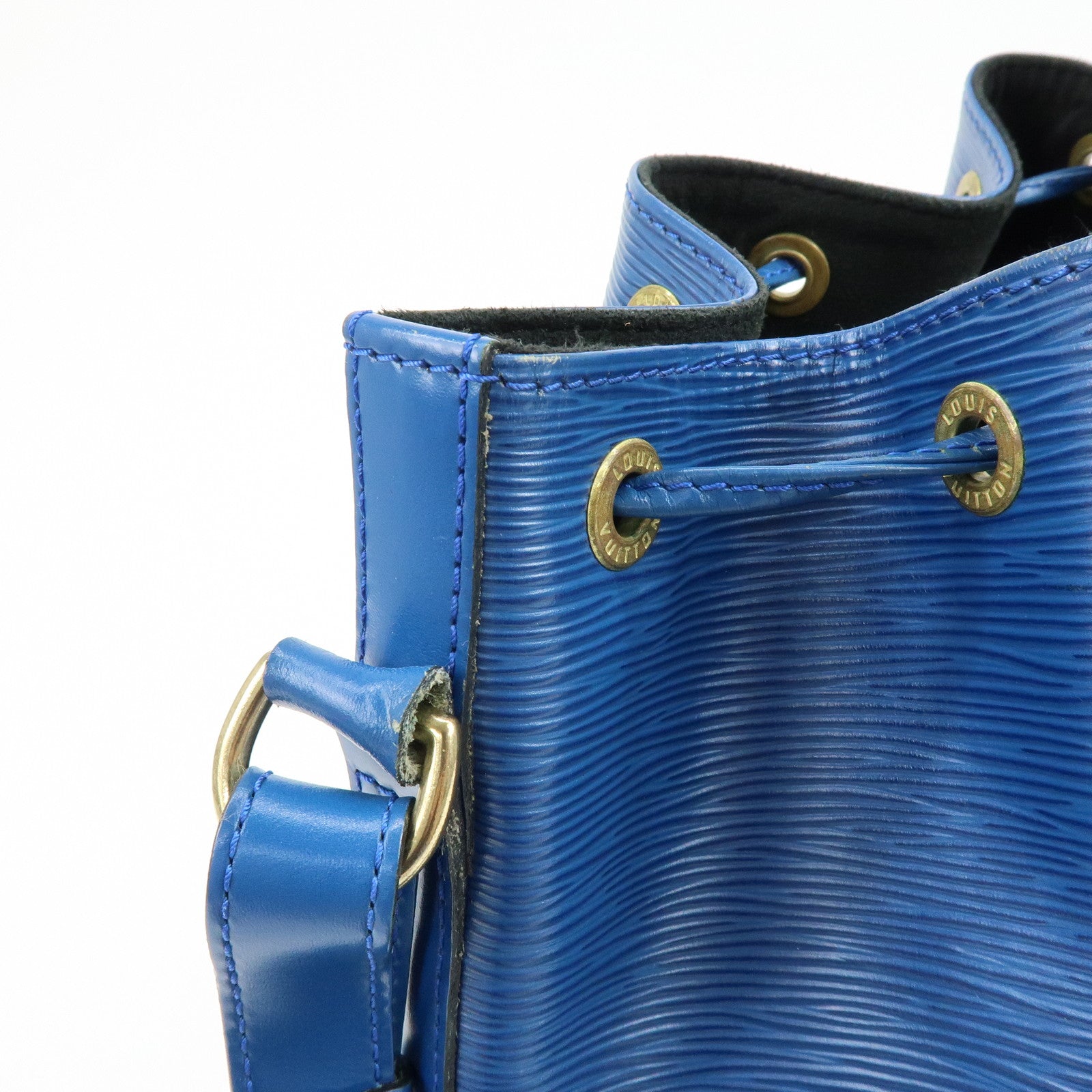 Louis Vuitton Epi Petit Noe Shoulder Bag Toledo Blue M44105