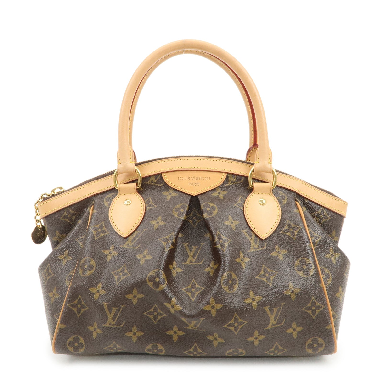 Louis Vuitton Monogram Tivoli PM Hand Bag Shoulder Bag Brown M40143