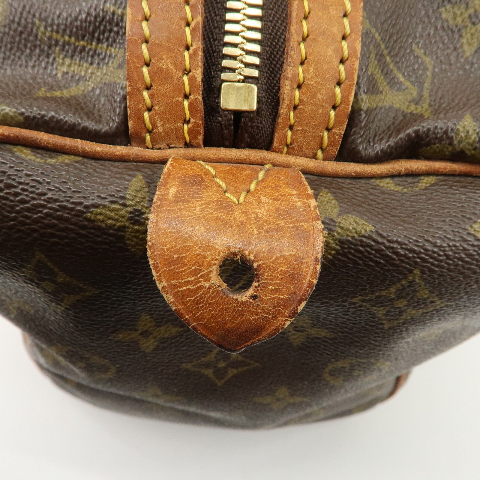 Louis Vuitton Monogram Sac Souple 35 Boston Bag Brown M41626