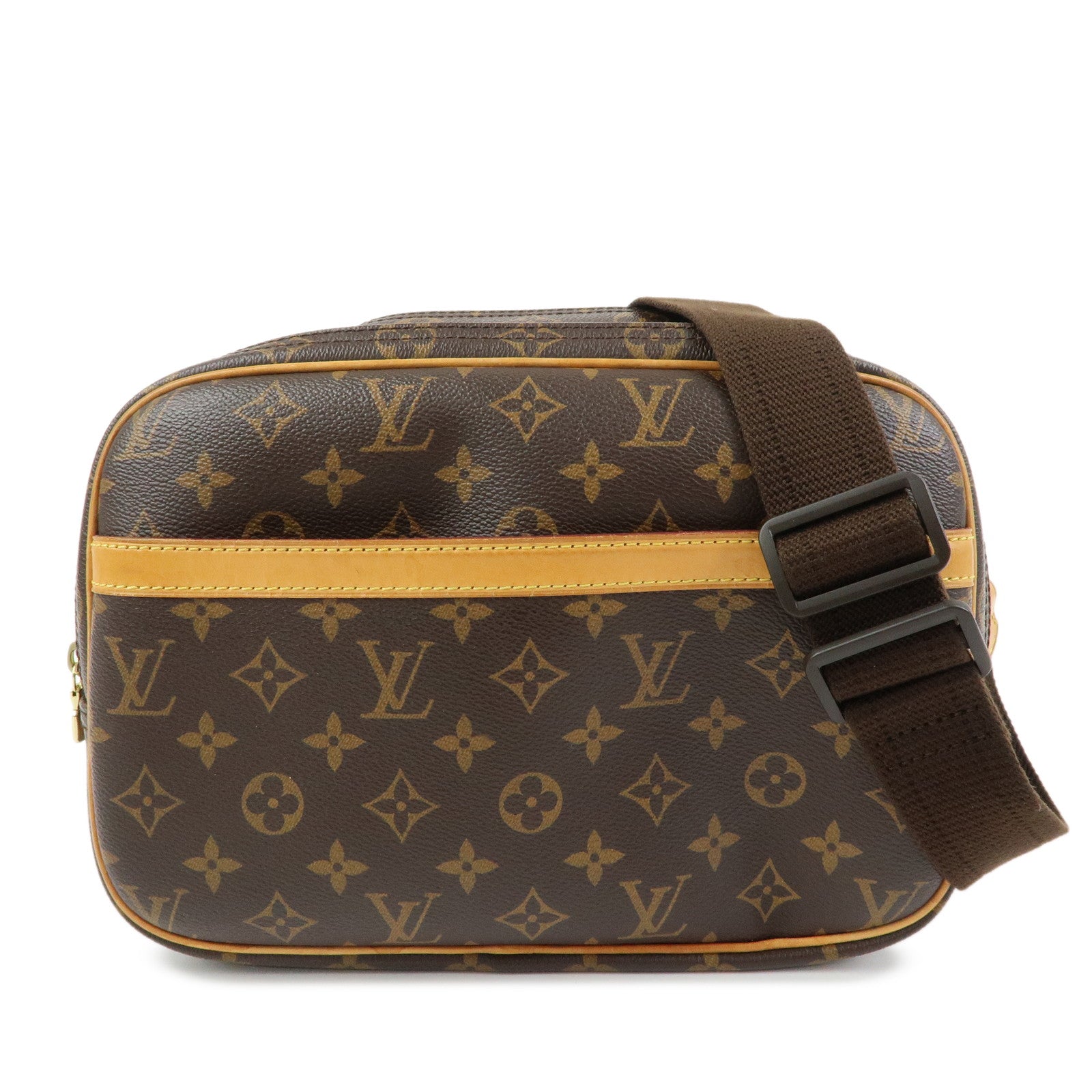 Louis Vuitton Monogram Reporter PM Shoulder Crossbody Bag M45254