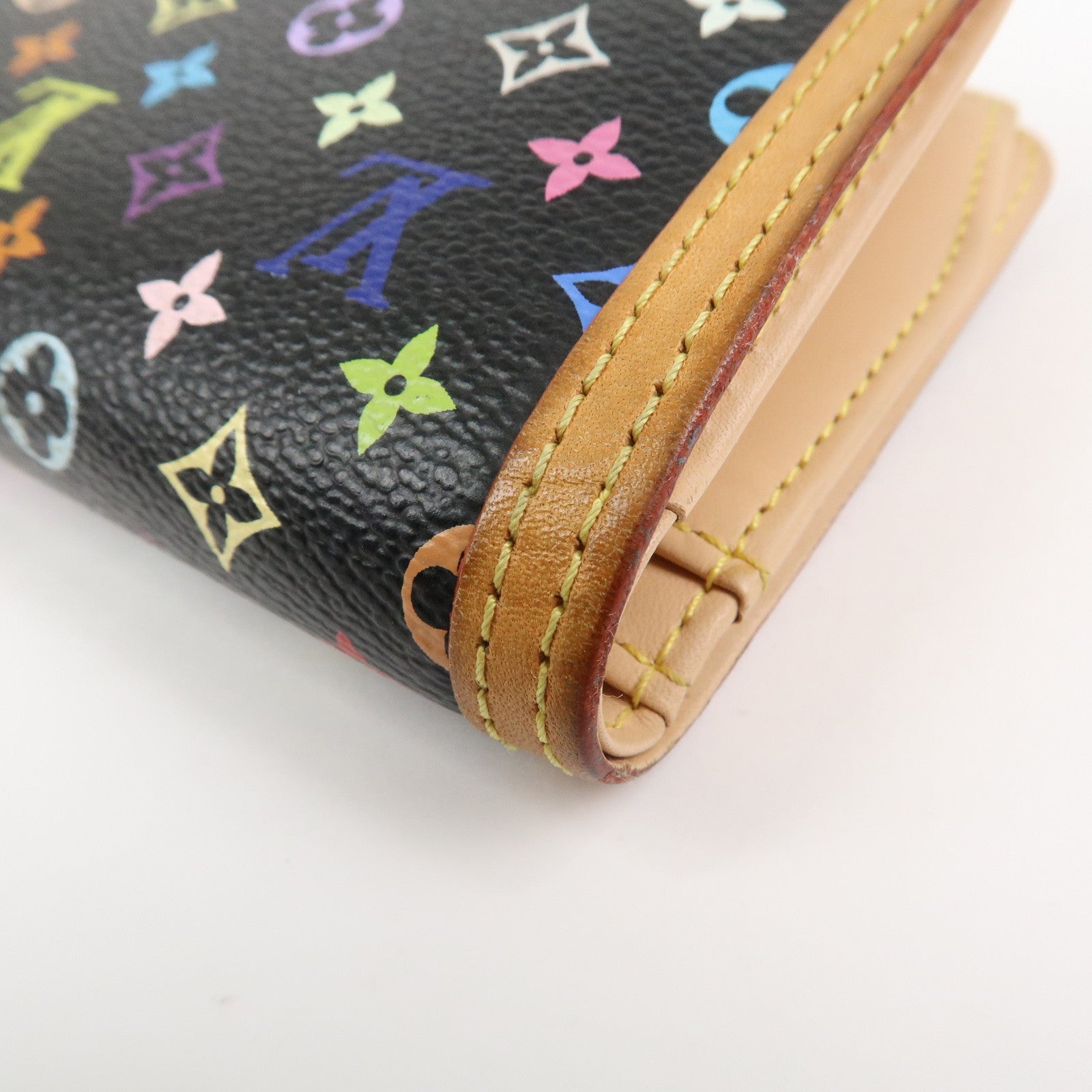 Louis Vuitton Monogram Multicolor Portefeuille Viennois Noir M92988