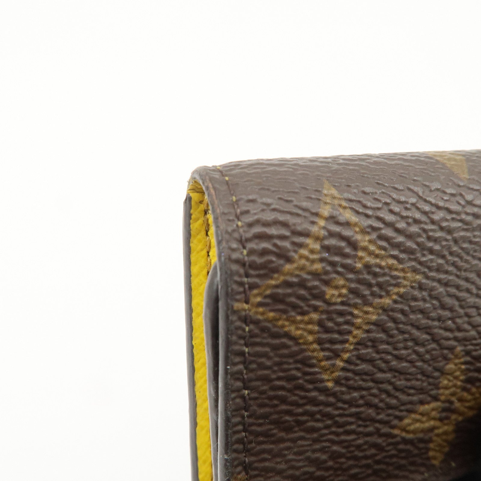 Louis Vuitton Monogram Multicles 4 Key Rings Key Case Jaune M81938