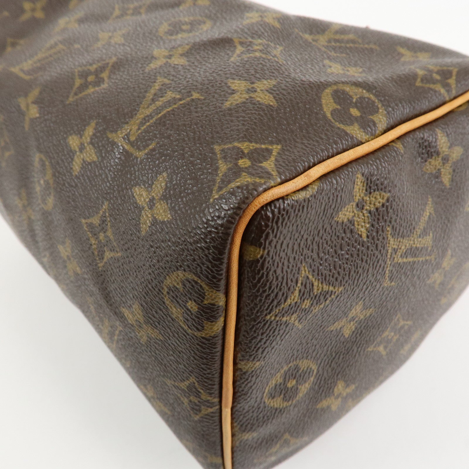 Louis Vuitton Monogram Speedy 25 Hand Bag Boston Bag M41528 Used