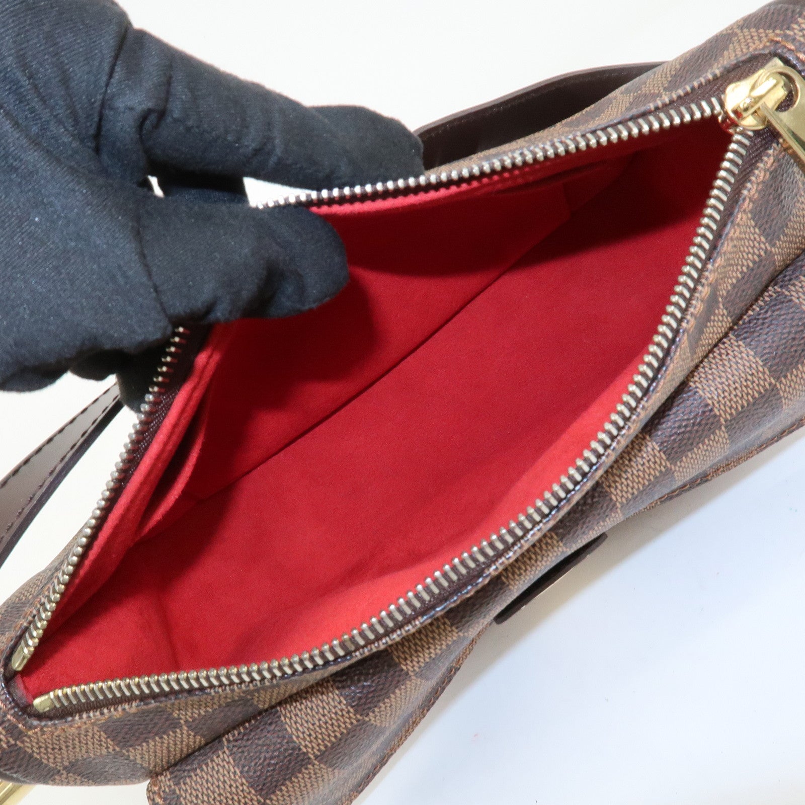 Louis Vuitton Damier Ravello GM Shoulder Bag Hand Bag Brown N60006