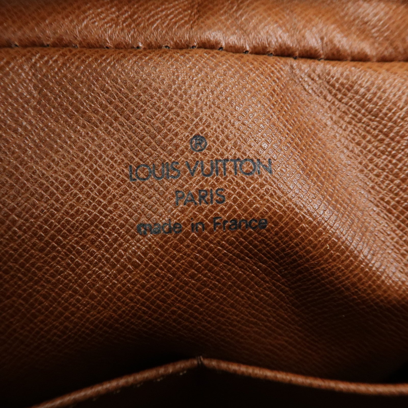 Louis Vuitton Monogram Compiegne 28 Pouch Clutch Bag Brown M51845
