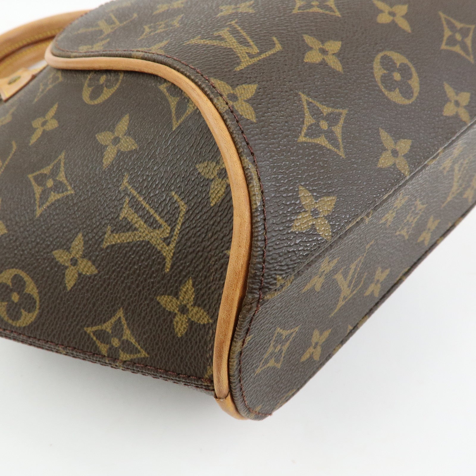Louis Vuitton Monogram Ellipse PM Hand Bag Brown M51127