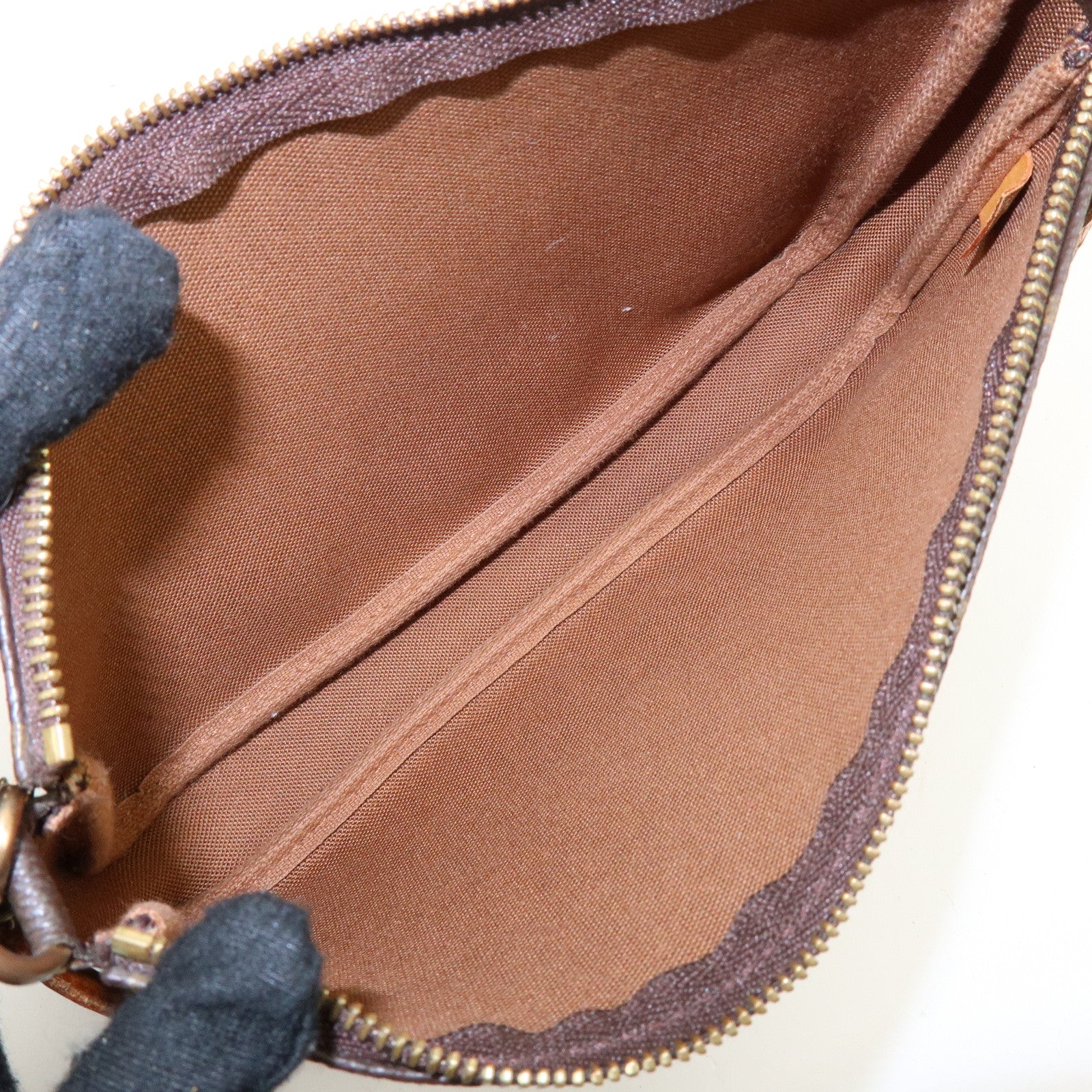 Louis Vuitton Monogram Pochette Accessoires Pouch Hand Bag M51980