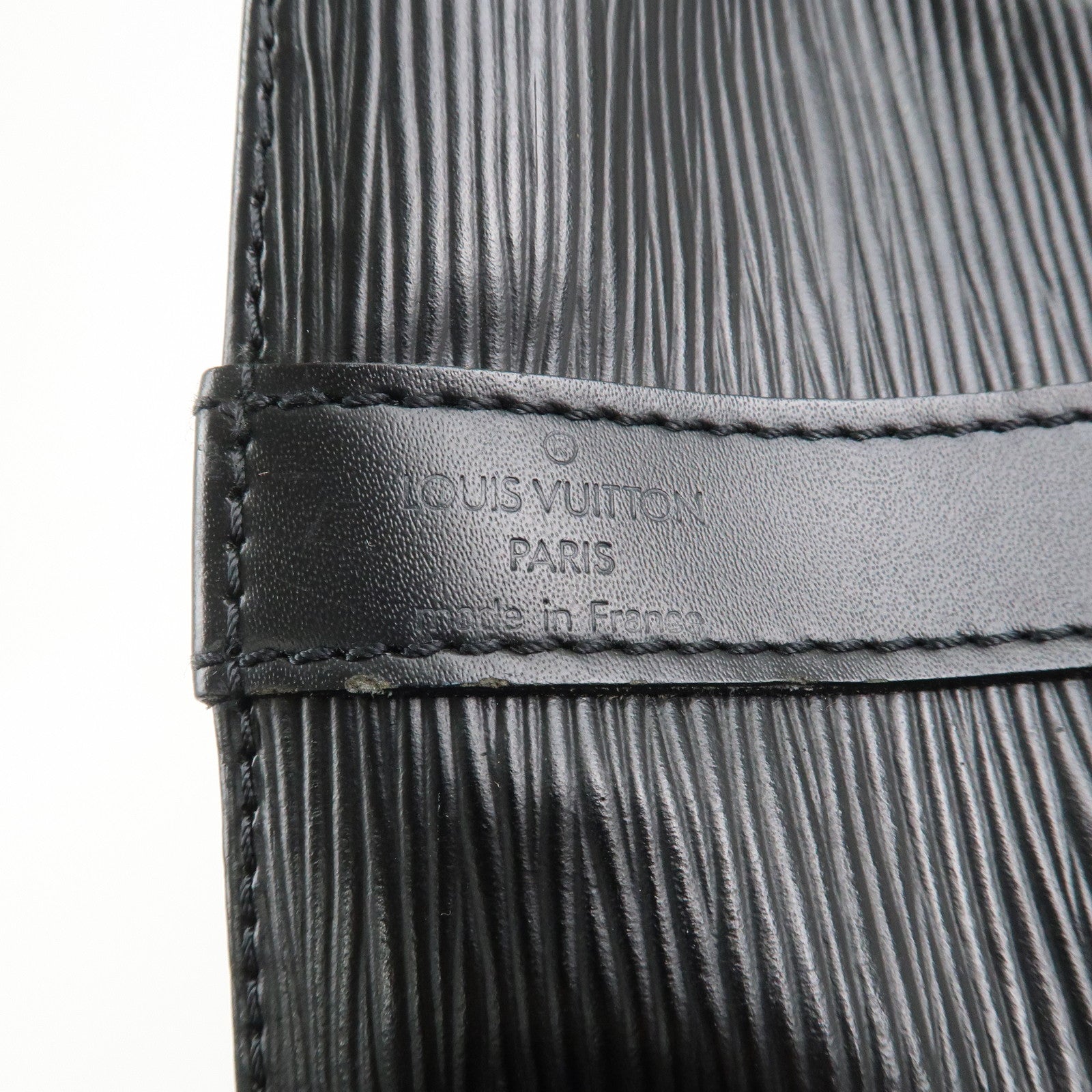 Louis Vuitton Epi Petit Noe Shoulder Bag Noir Black M59012 Used