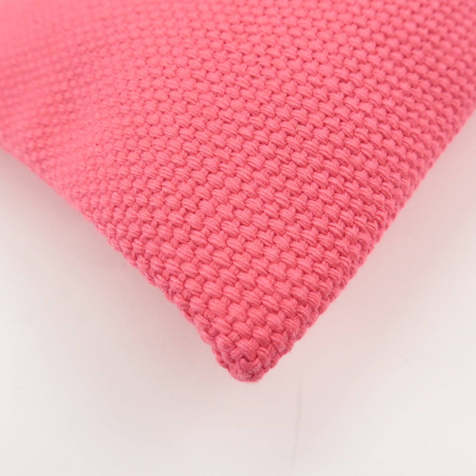 Louis Vuitton Antigua Canvas Leather Pochette Plat PM Pink M40068 Used