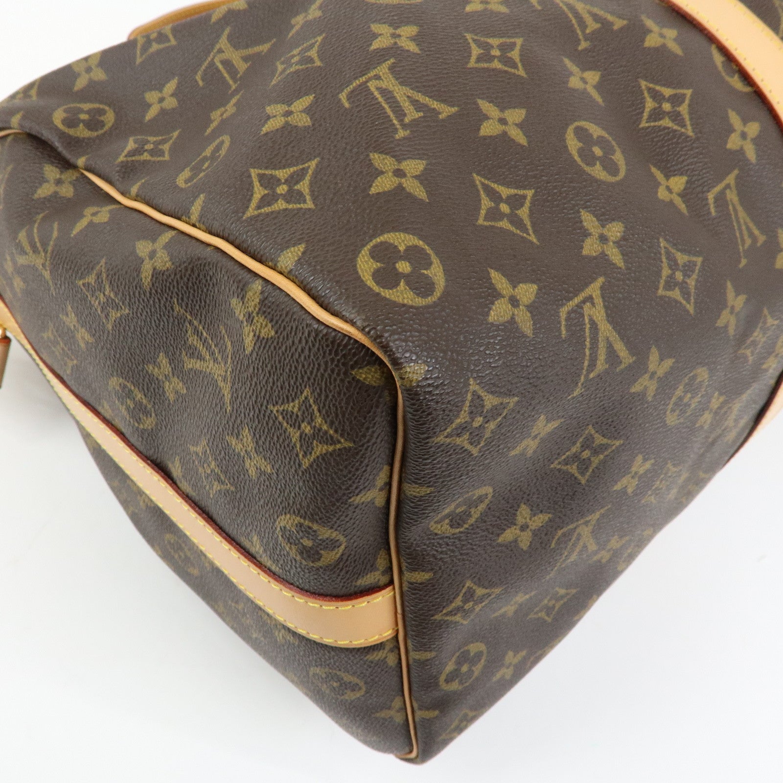 Louis Vuitton Monogram Keep All Bandouliere 50 Boston Bag M41416