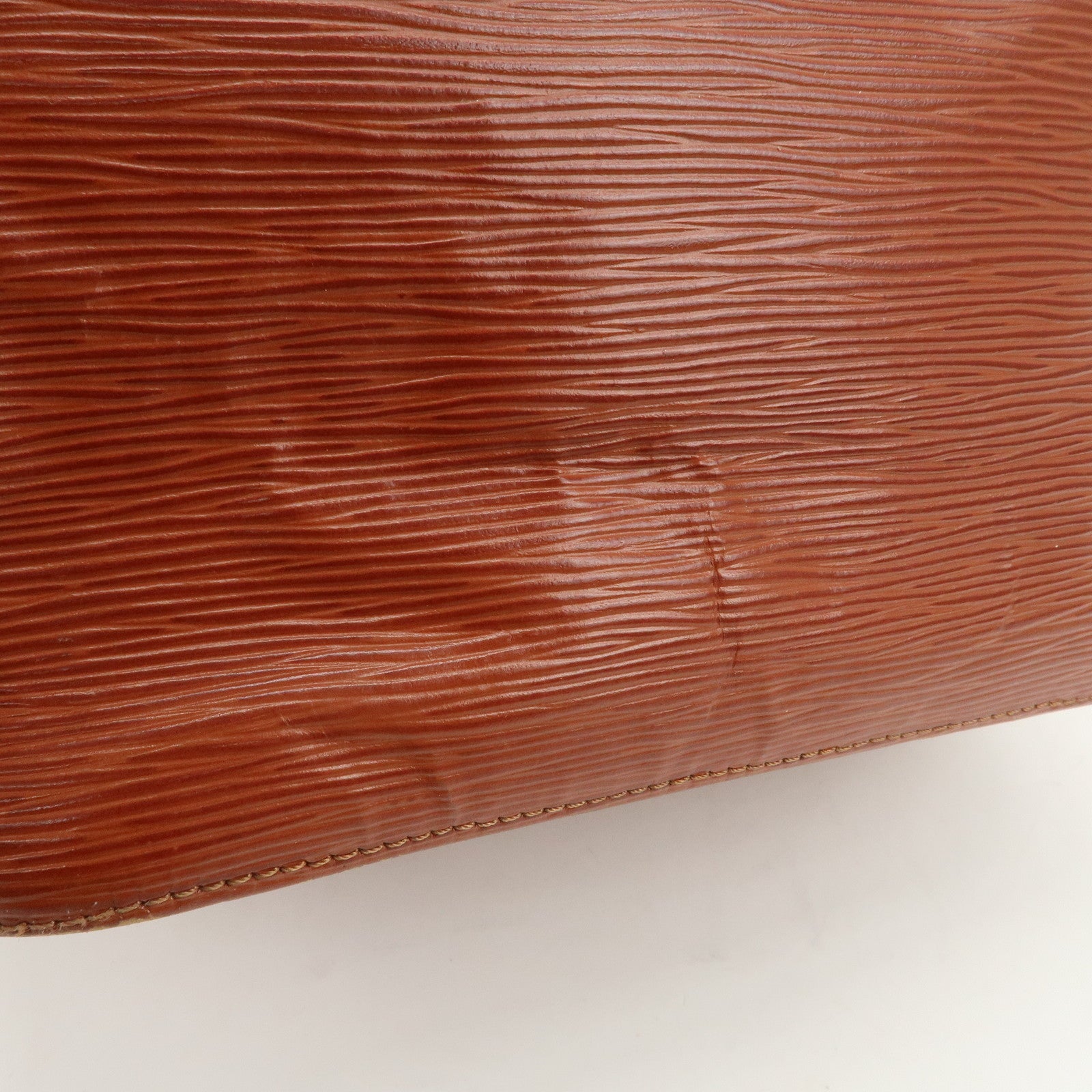 Louis Vuitton Epi Petit Noe Shoulder Bag Kenya Brown M44103