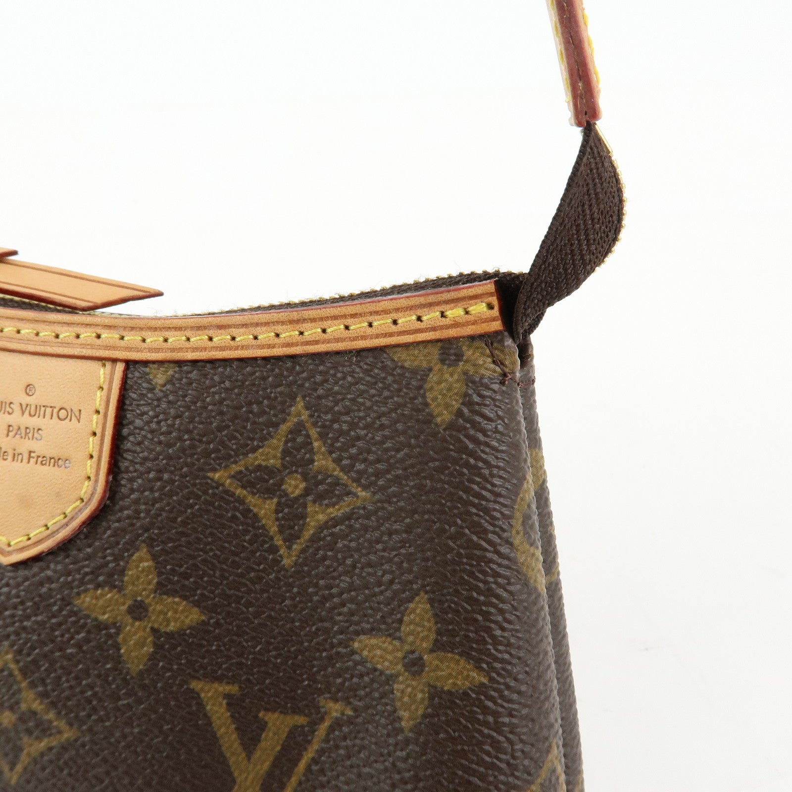 Louis Vuitton Monogram Mini Pochette Delightful Pouch Brown M40309