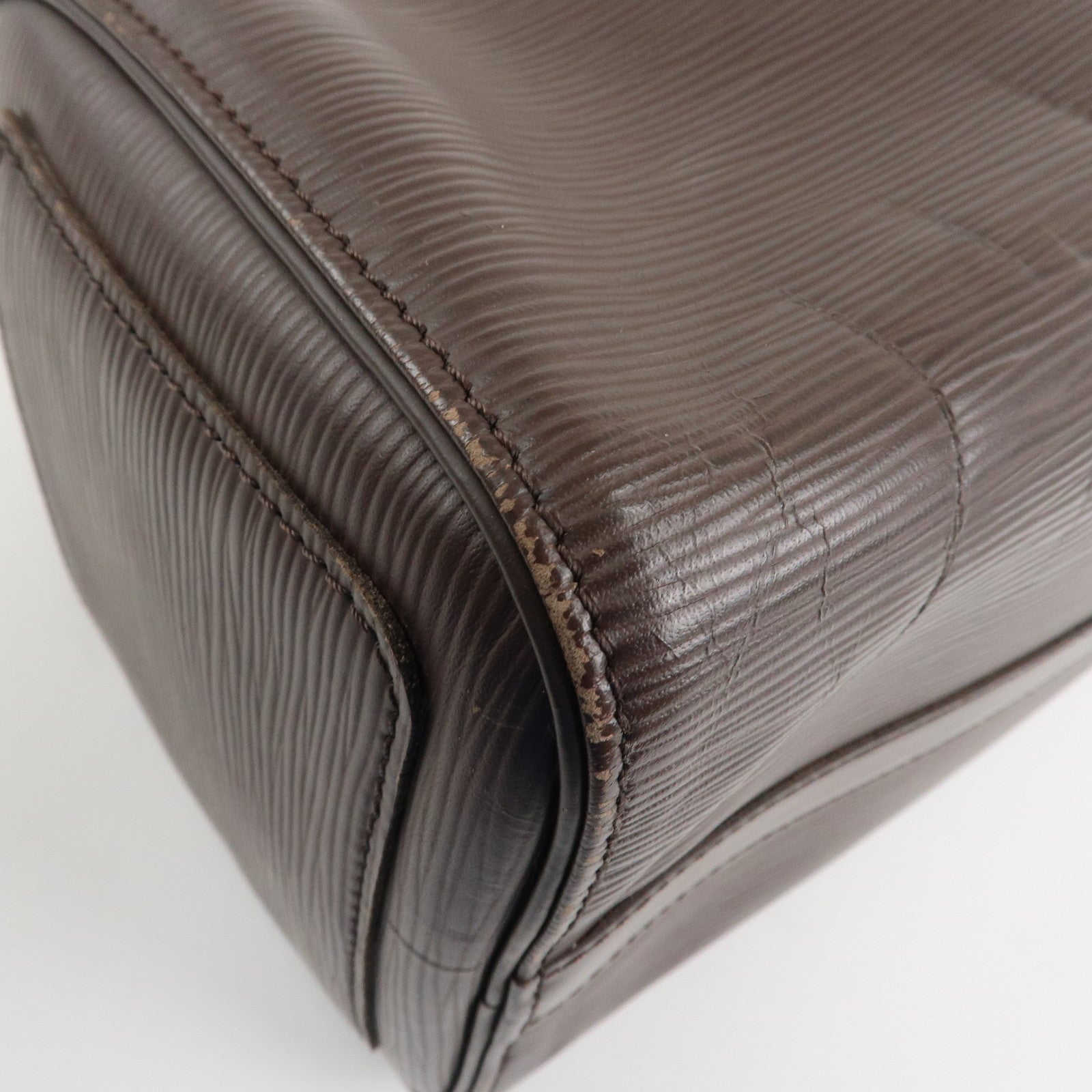 Louis Vuitton Epi Speedy 25 Hand Boston Bag Mocha M5903D Used