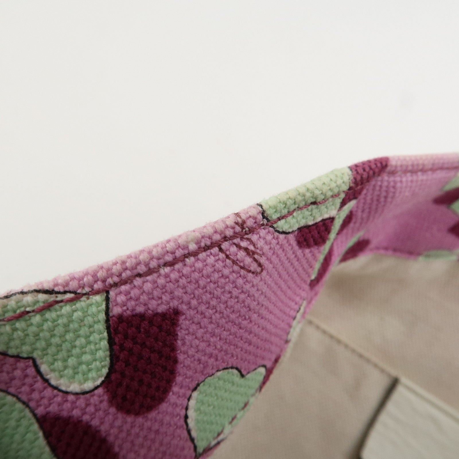 GUCCI Children's Canvas Leather Tote Bag Hand Bag Pink Ivory 284721 Used