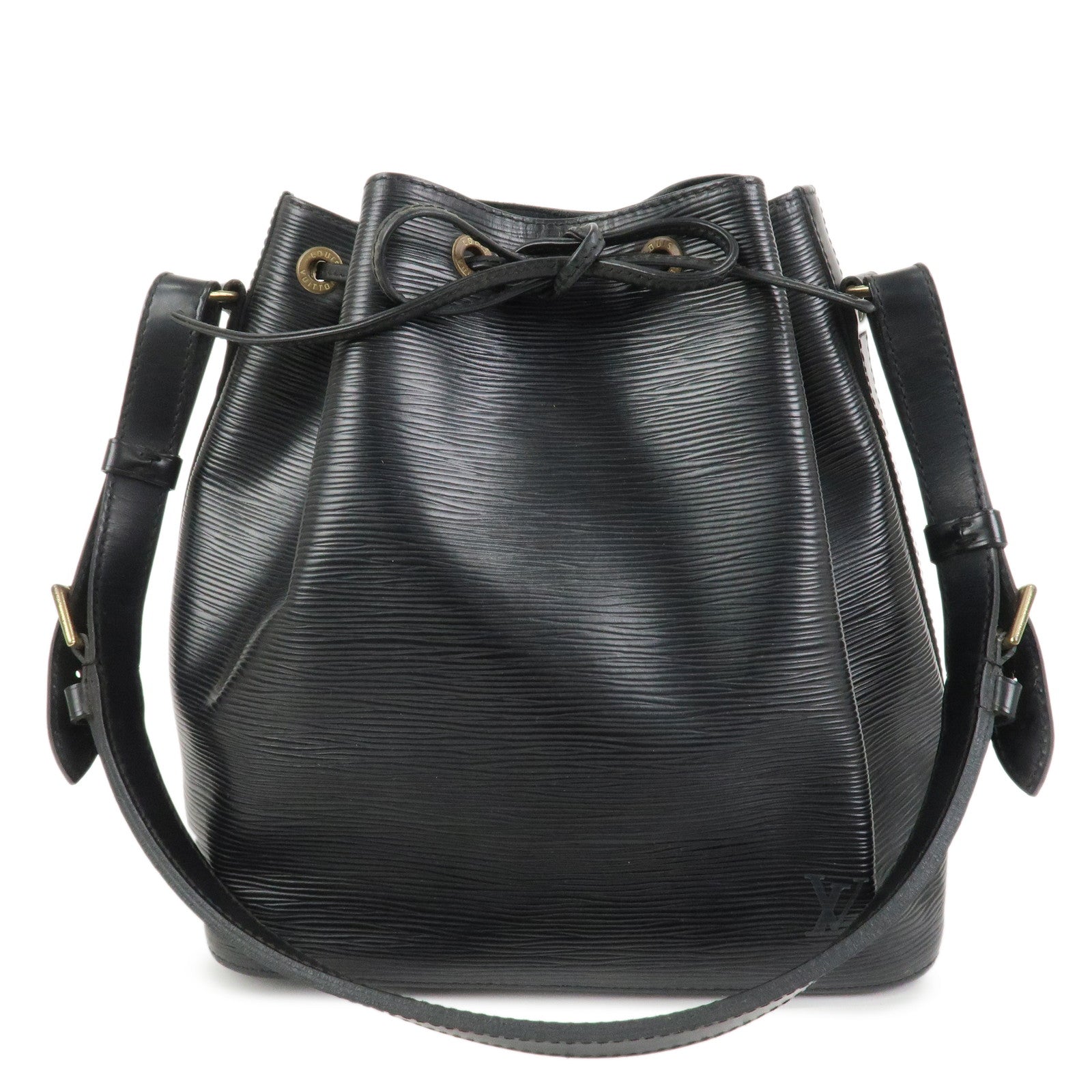 Louis Vuitton Epi Leather Petit Noe Shoulder Bag Noir Black M59012
