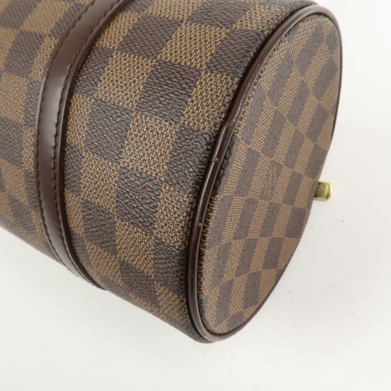 Louis Vuitton Damier Ebene Papillon 26 Hand Bag Brown N51304