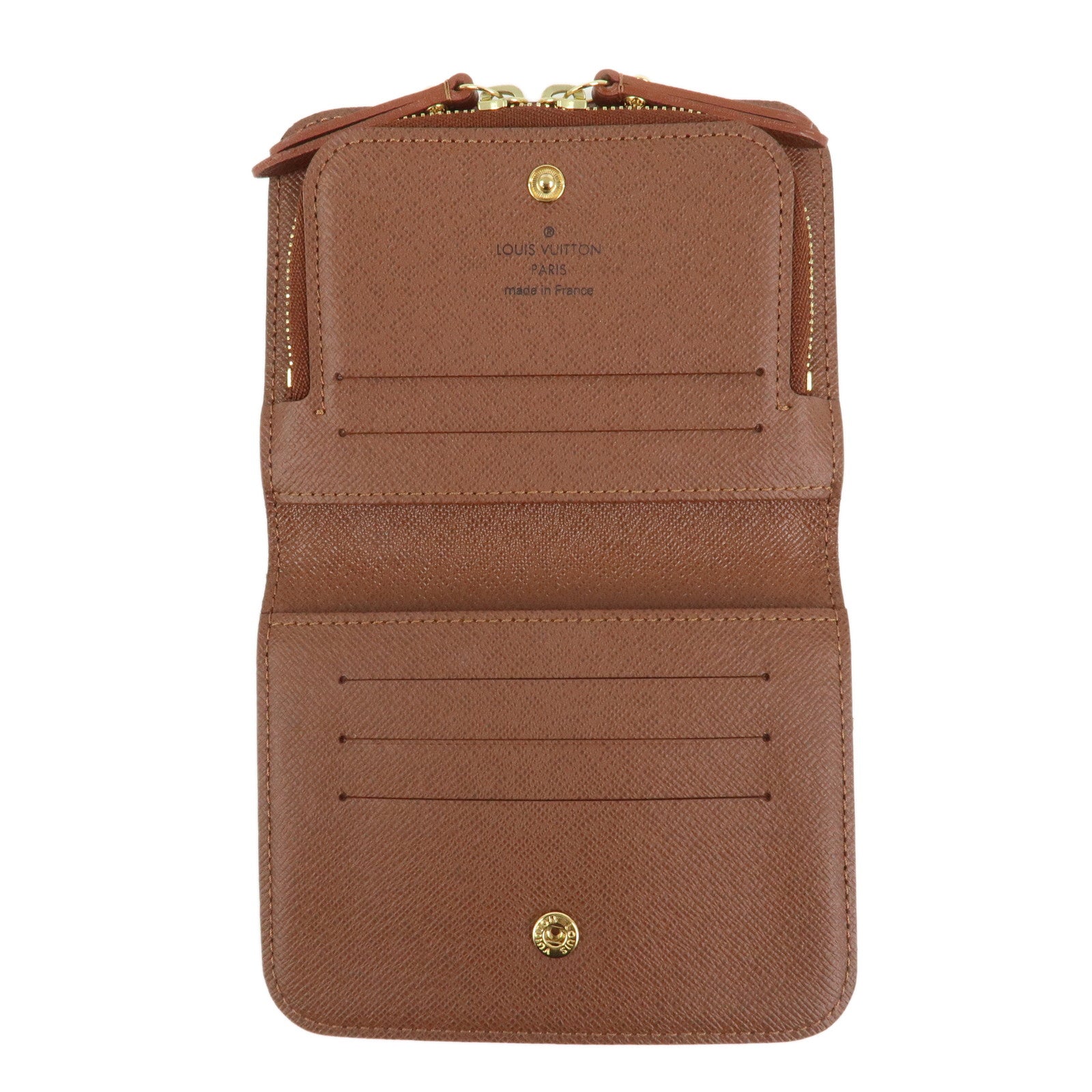 Louis Vuitton Monogram Portemonnaie Insolite Coin Case Brown M60192