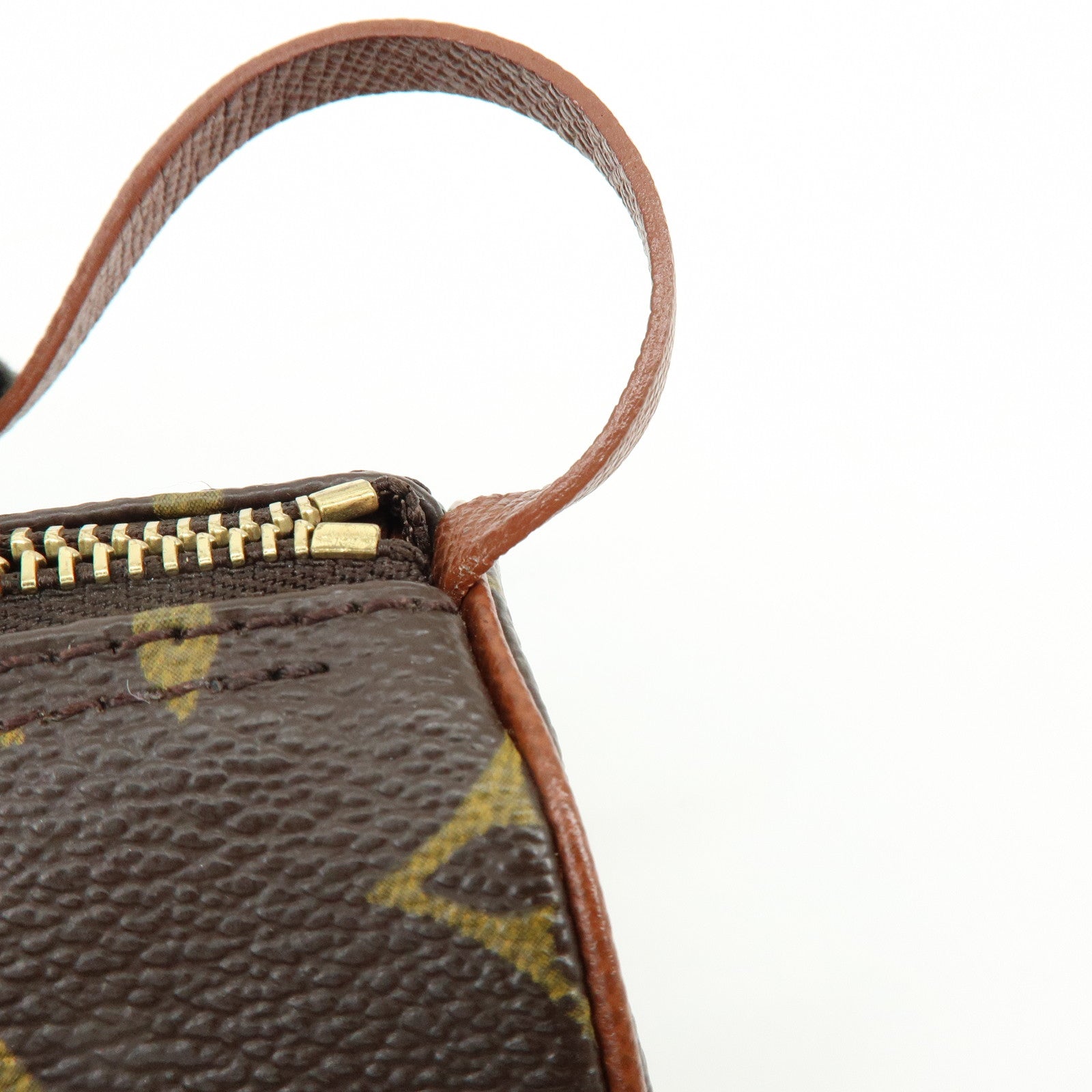 Louis Vuitton Monogram Mini Pouch for Papillon Bag Brown