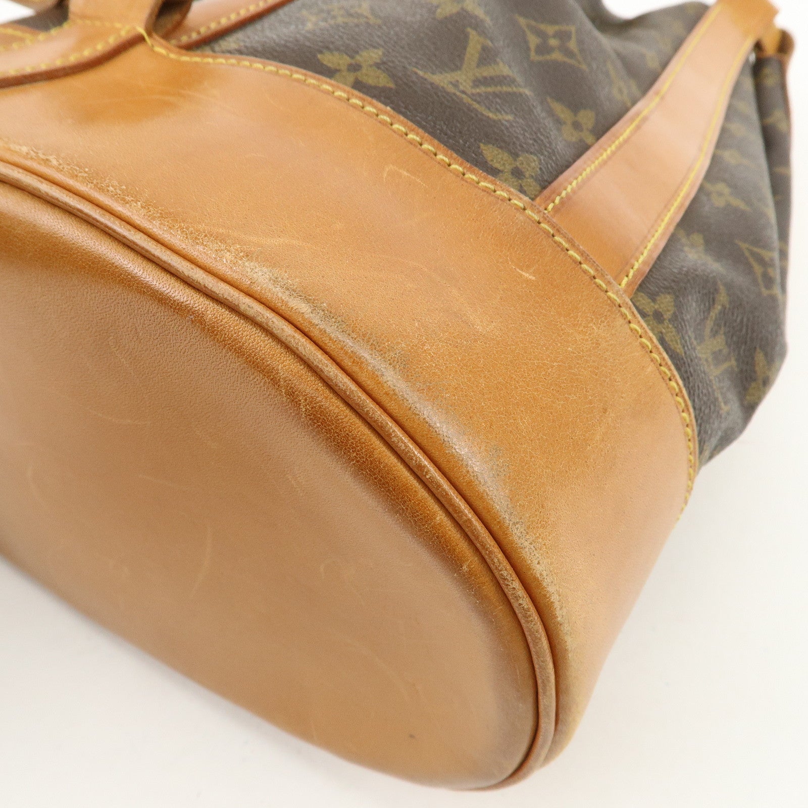Louis Vuitton Monogram Randonnee PM Shoulder Bag Brown M42243