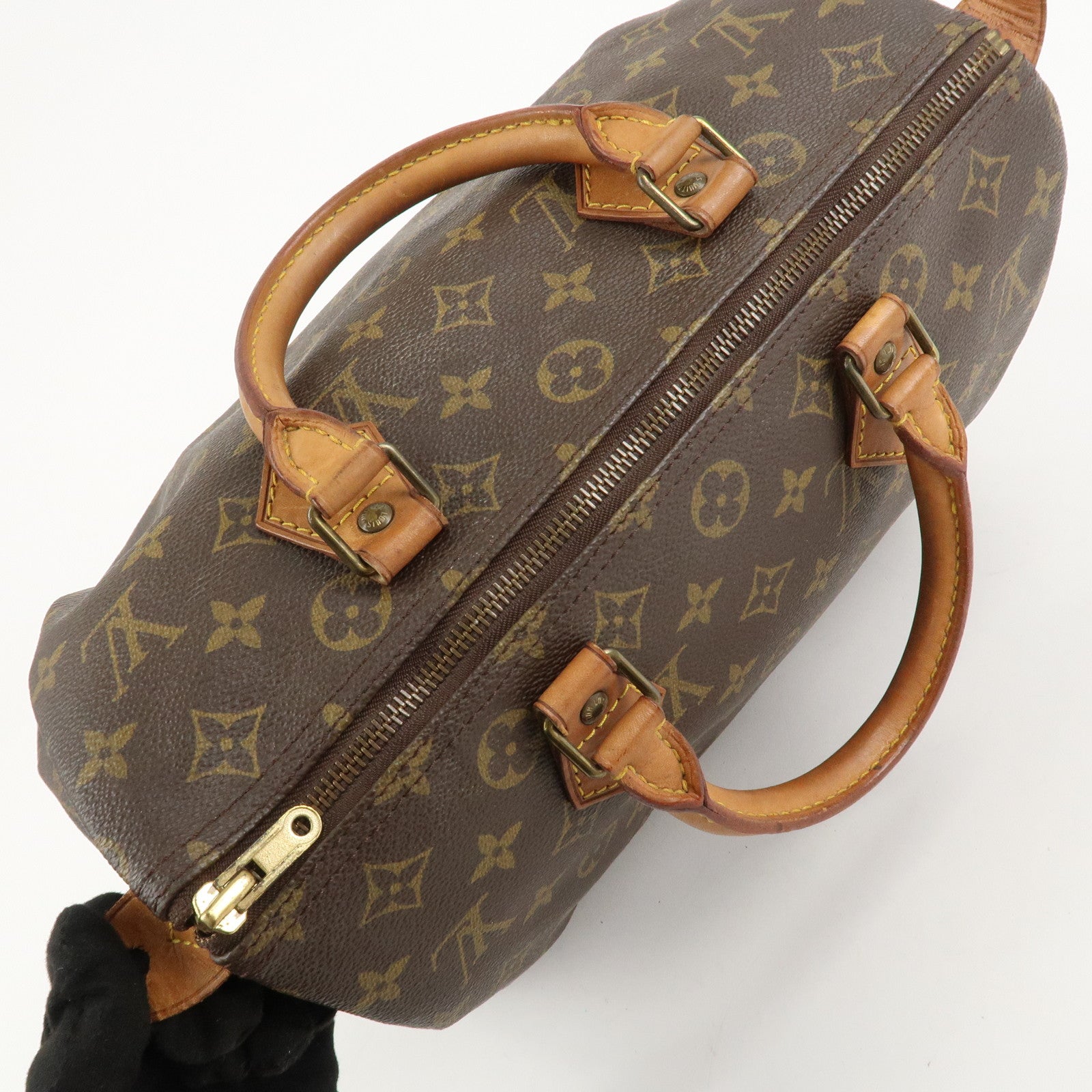 Louis Vuitton Monogram Speedy 30 Hand Bag Boston Bag M41526