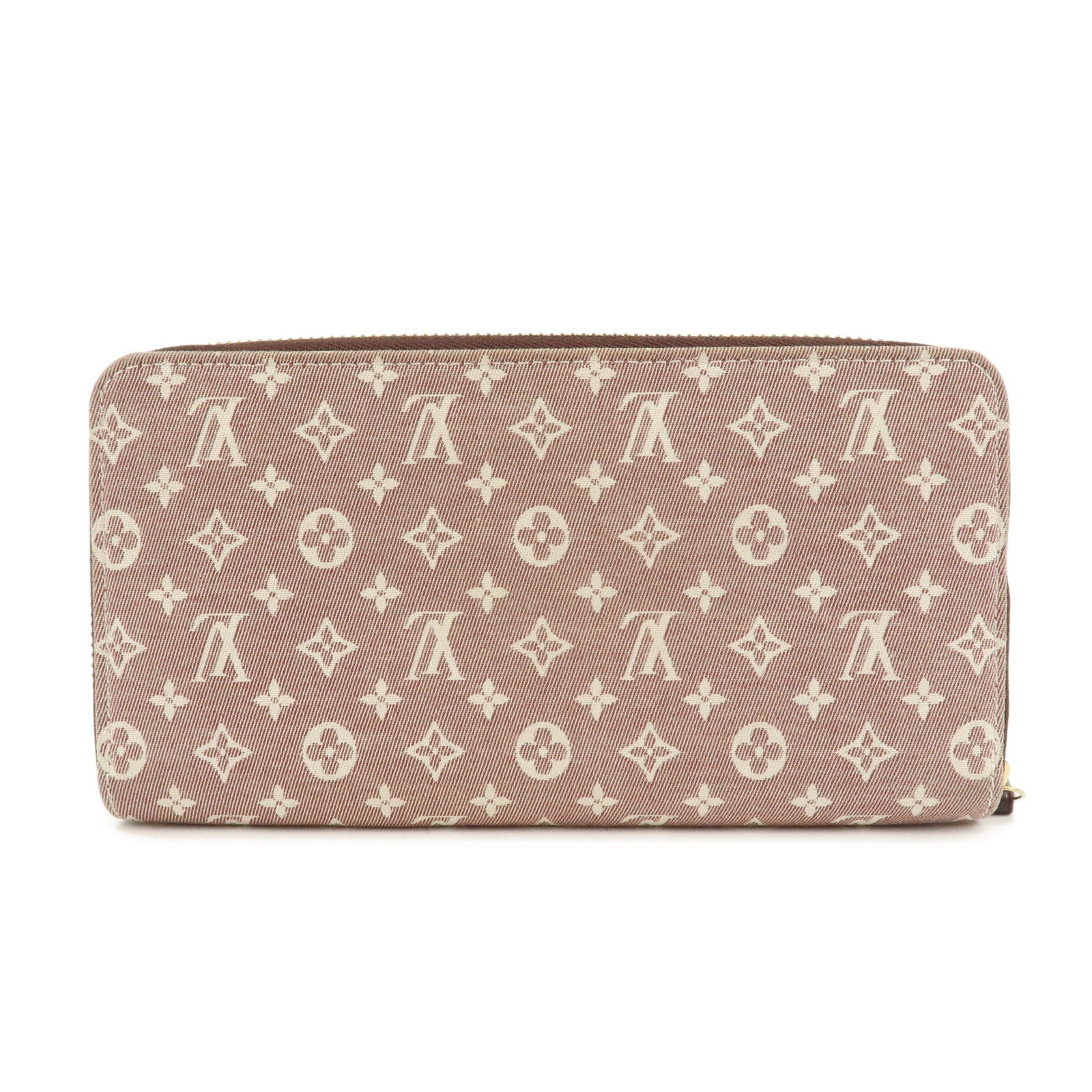 Louis Vuitton Monogram Idylle Zippy Long Wallet Sepia M63011