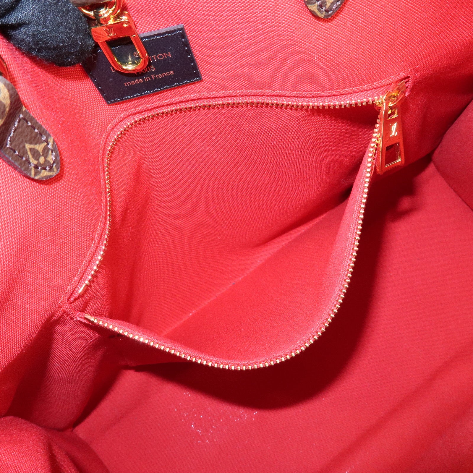 Louis Vuitton Monogram Giant Canvas On The Go MM Hand Bag M45039