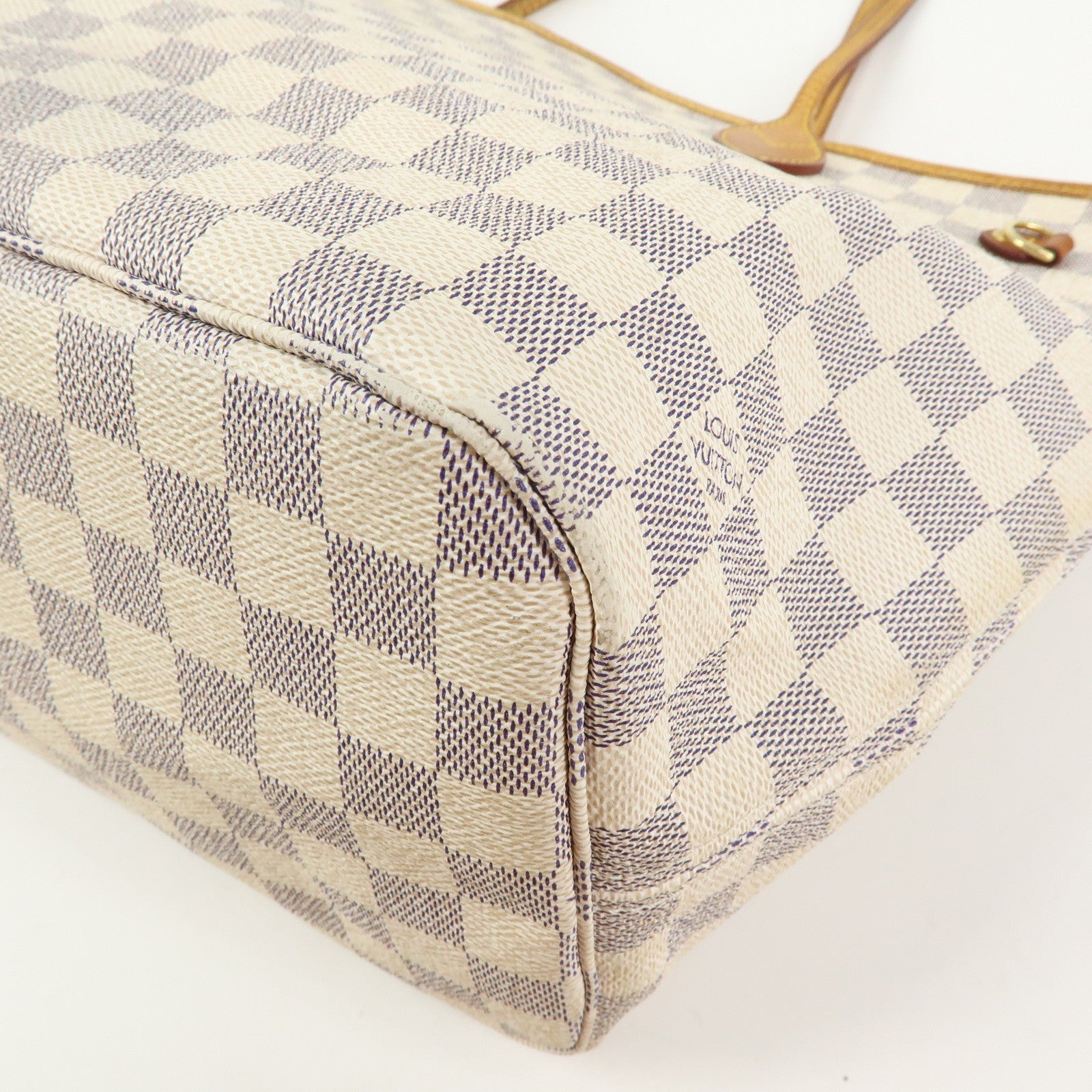 Louis Vuitton Damier Azur Neverfull MM Tote Bag Shoulder Bag N51107