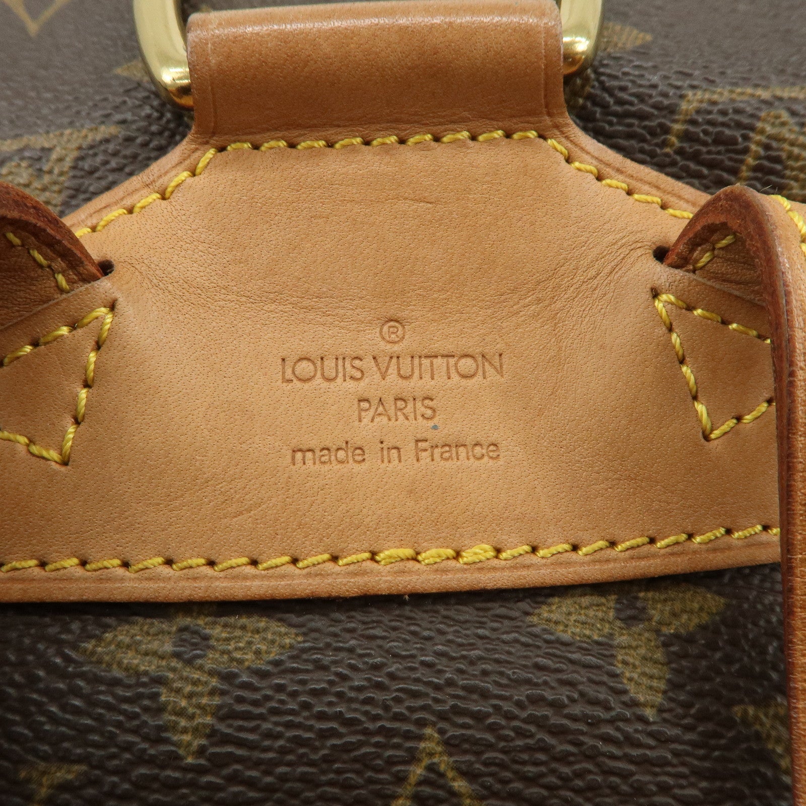 Louis Vuitton Monogram Canvas Montsouris MM Backpack Brown M51136