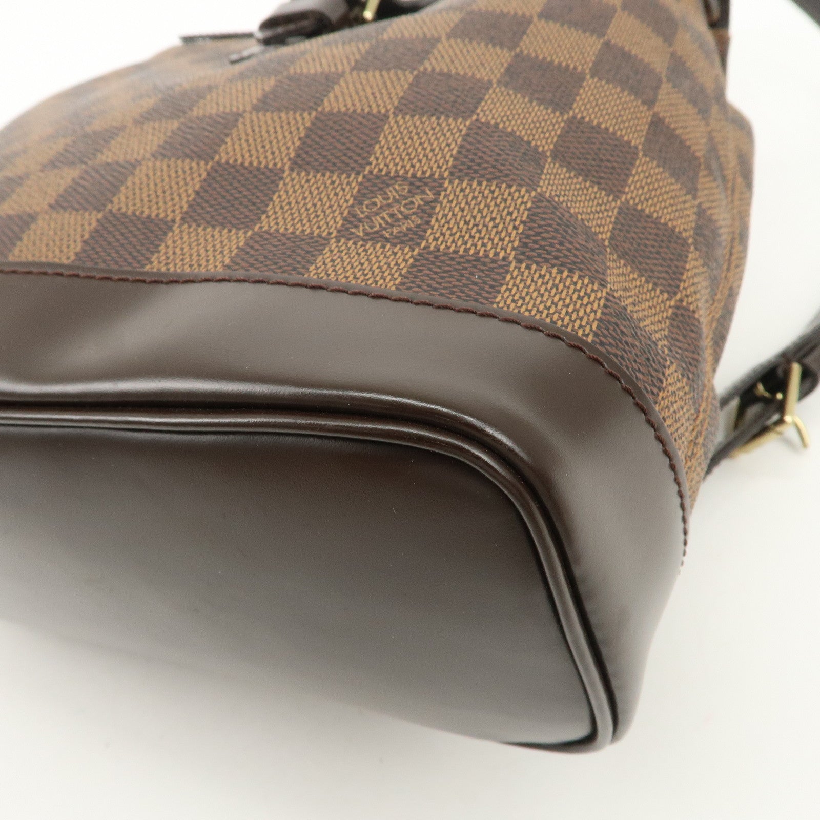 Louis Vuitton Damier Canvas Soho Backpack Ruck Sac Brown N51132