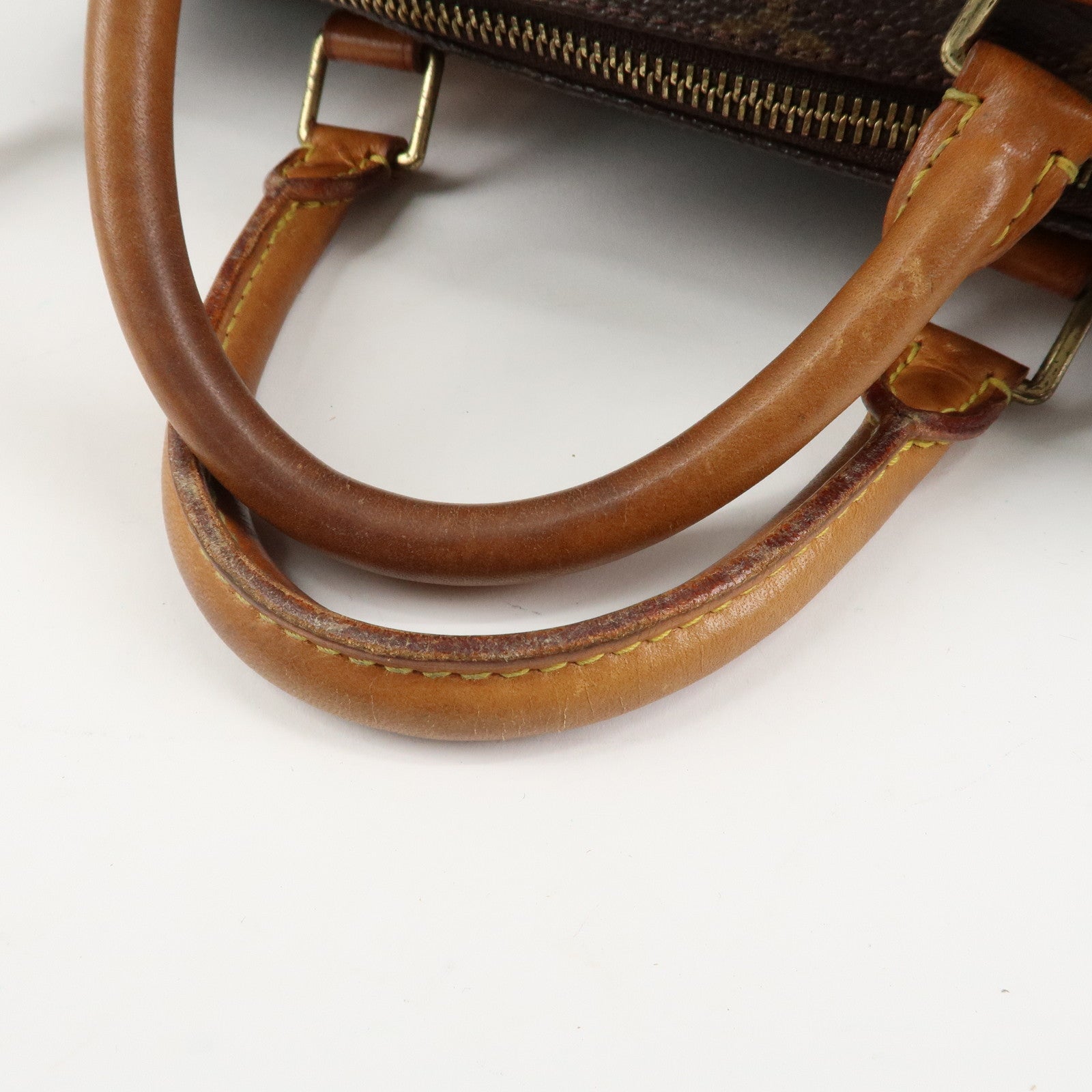 Louis Vuitton Monogram Speedy 30 Boston Bag Hand Bag Brown M41526 Used