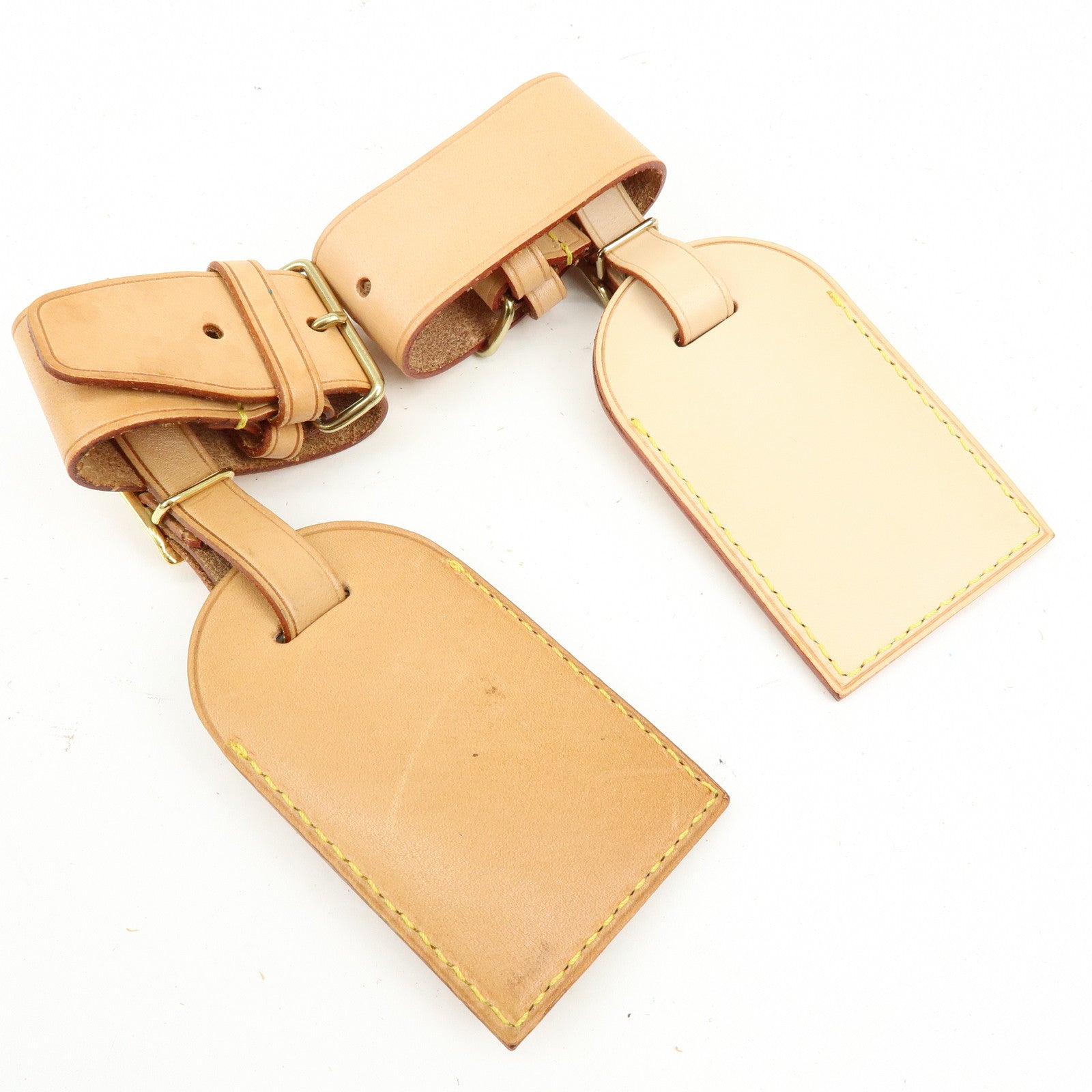 Louis Vuitton Set of 10 Leather Name Tag & Poignet