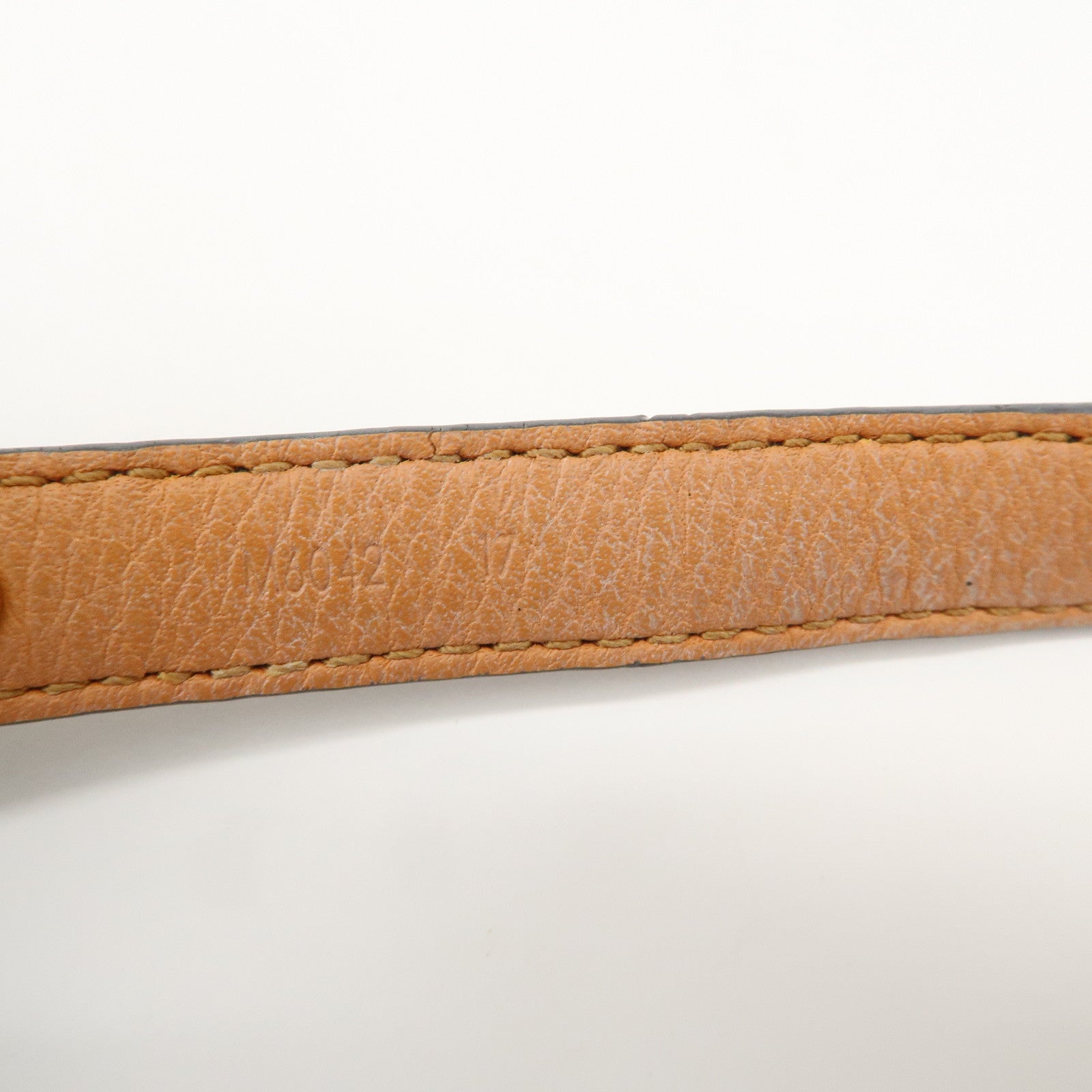 Louis Vuitton Monogram Canvas Leather Bracelet Essential V M6042