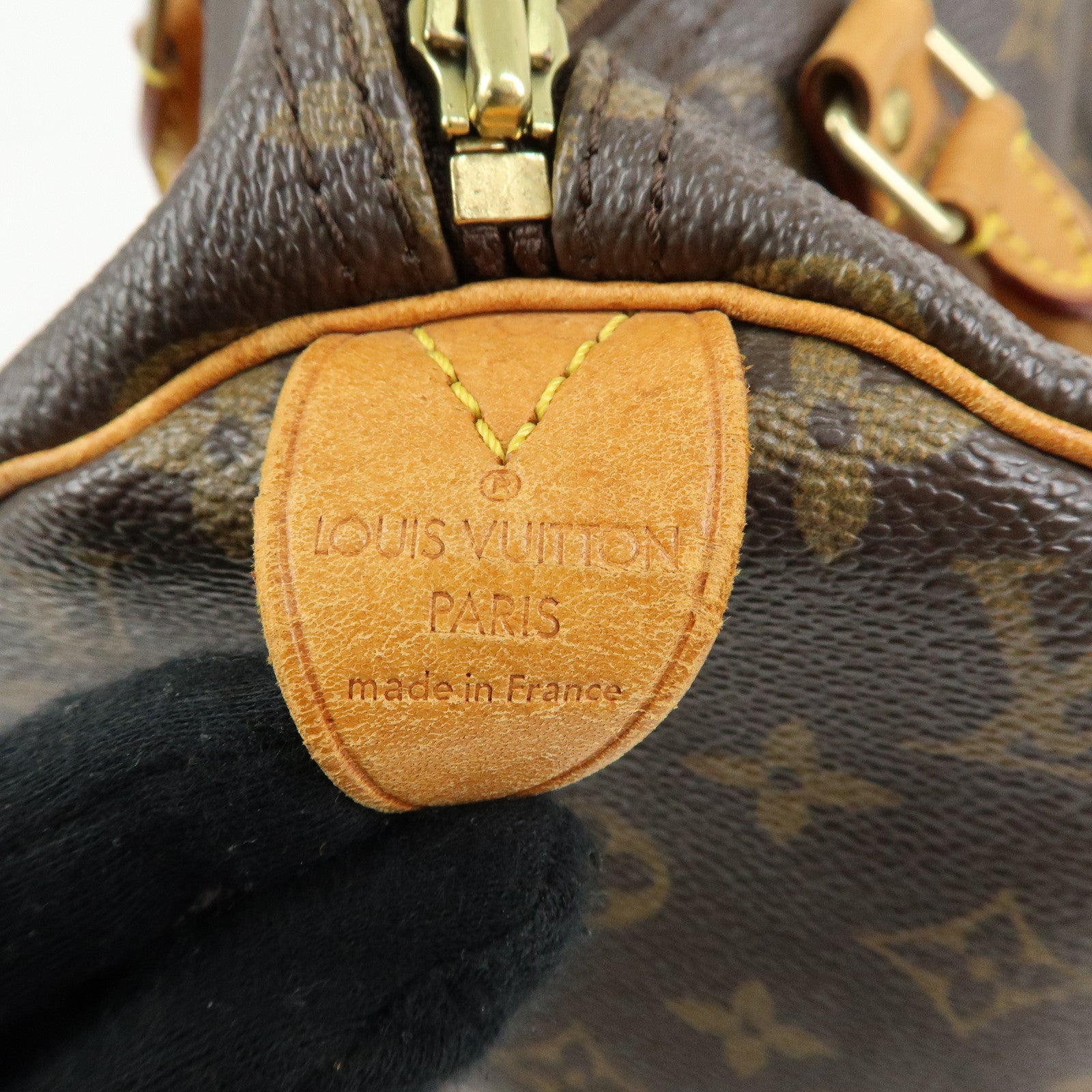 Louis Vuitton Monogram Speedy 30 Boston Bag Hand Bag Brown M41526